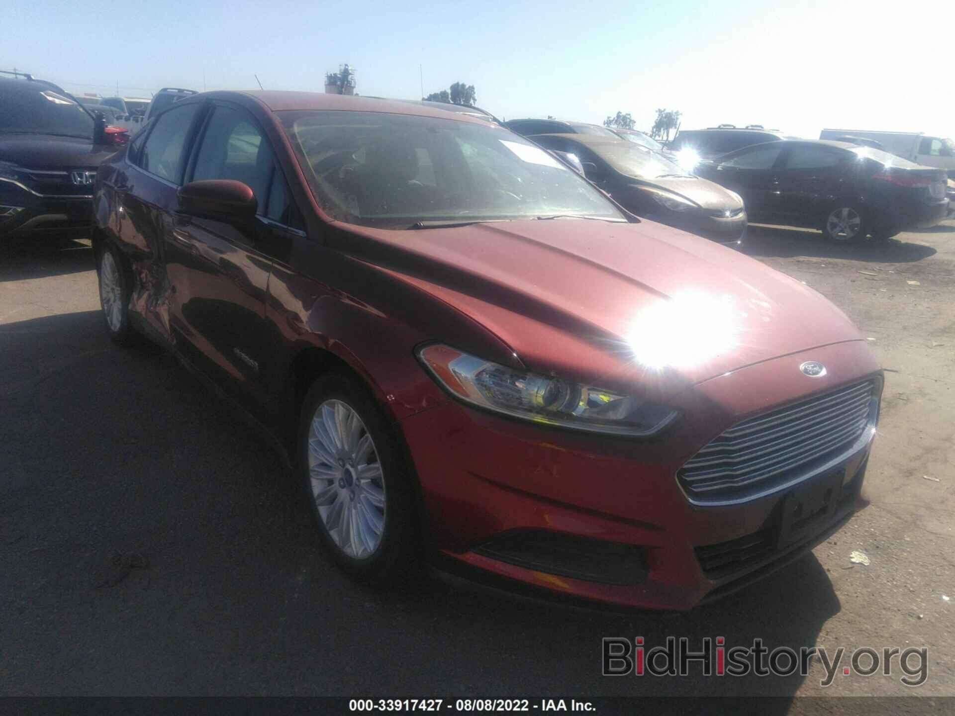 Photo 3FA6P0UU2ER307220 - FORD FUSION 2014