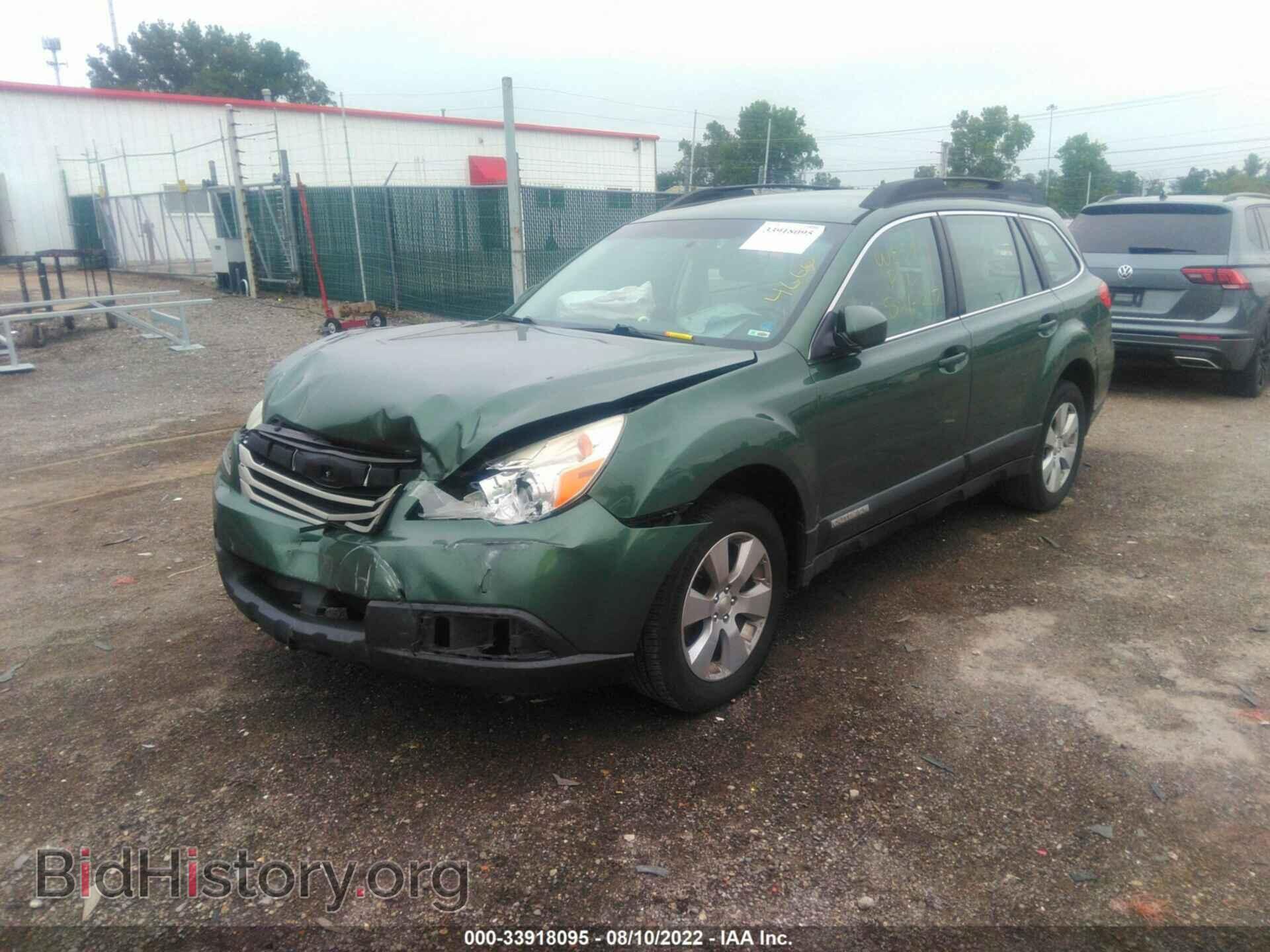 2012 SUBARU OUTBACK - VIN: 4S4BRBAC6C3204660 - Фото 2