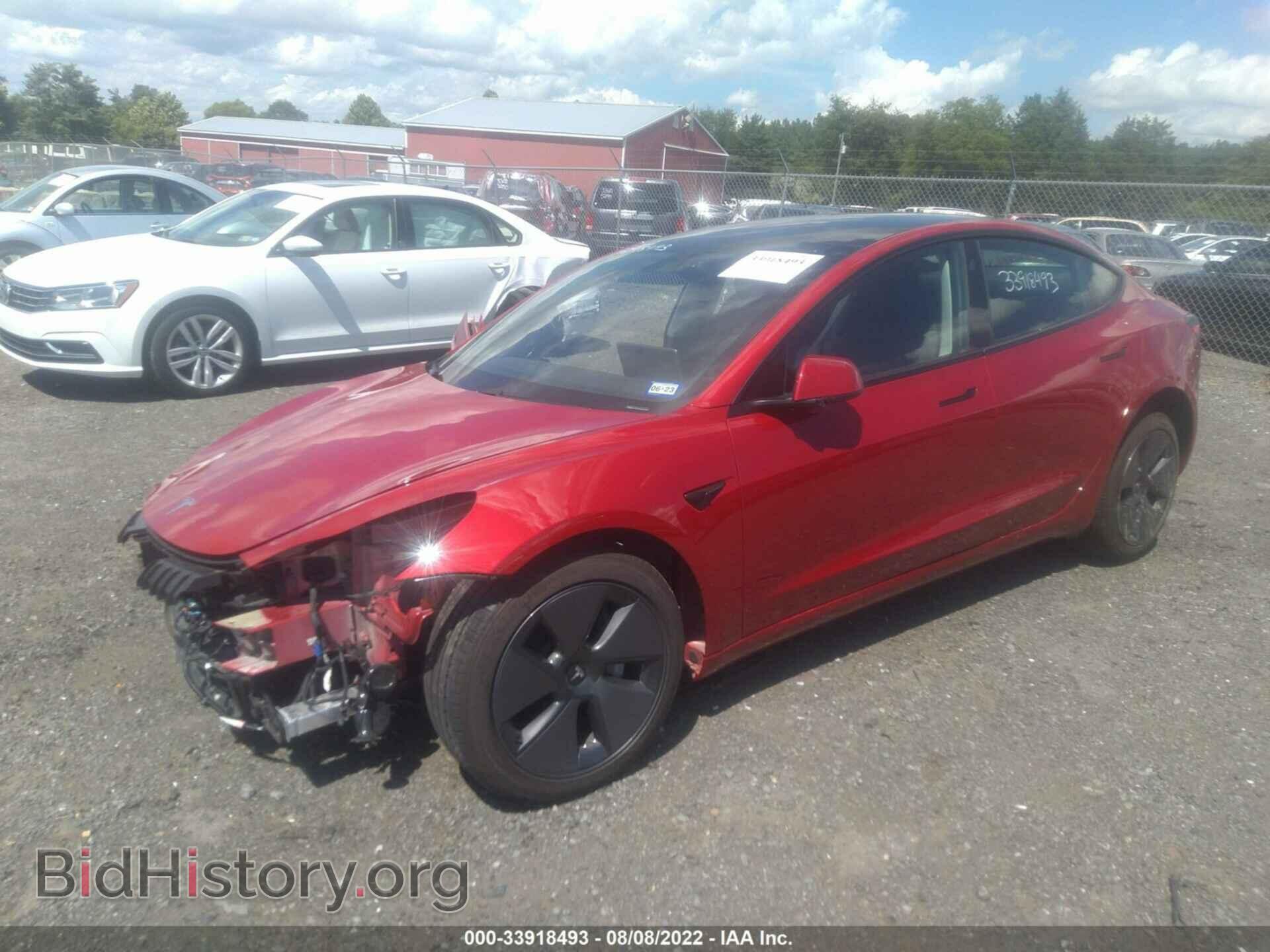 2021 TESLA MODEL 3 - VIN: 5YJ3E1EB0MF992260 - Photo 2