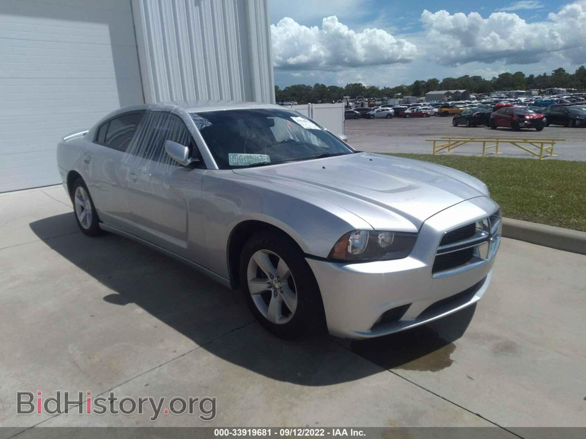 Photo 2C3CDXHG8CH122038 - DODGE CHARGER 2012