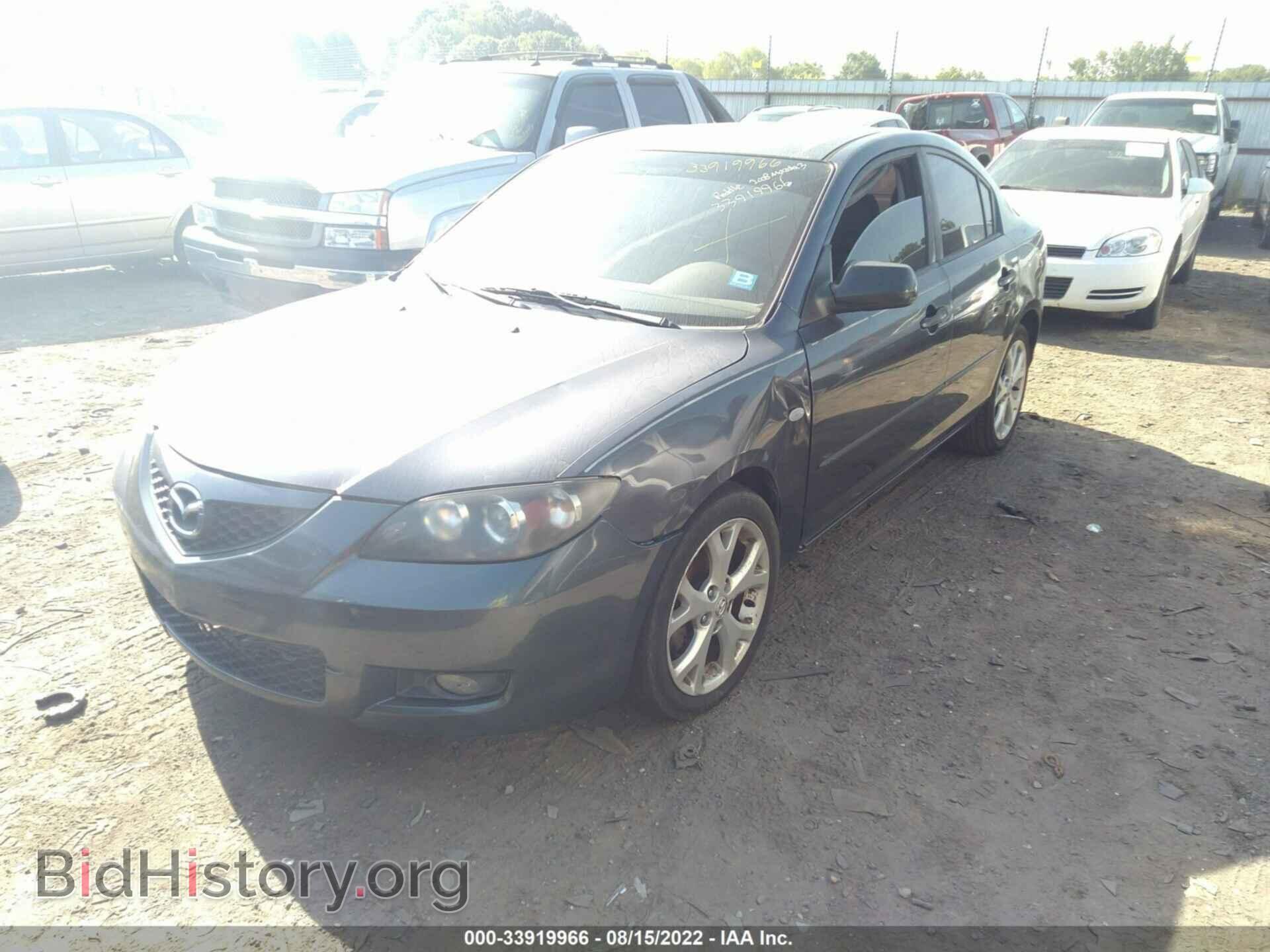 2008 MAZDA MAZDA3 - VIN: JM1BK32F481168218 - Фото 2