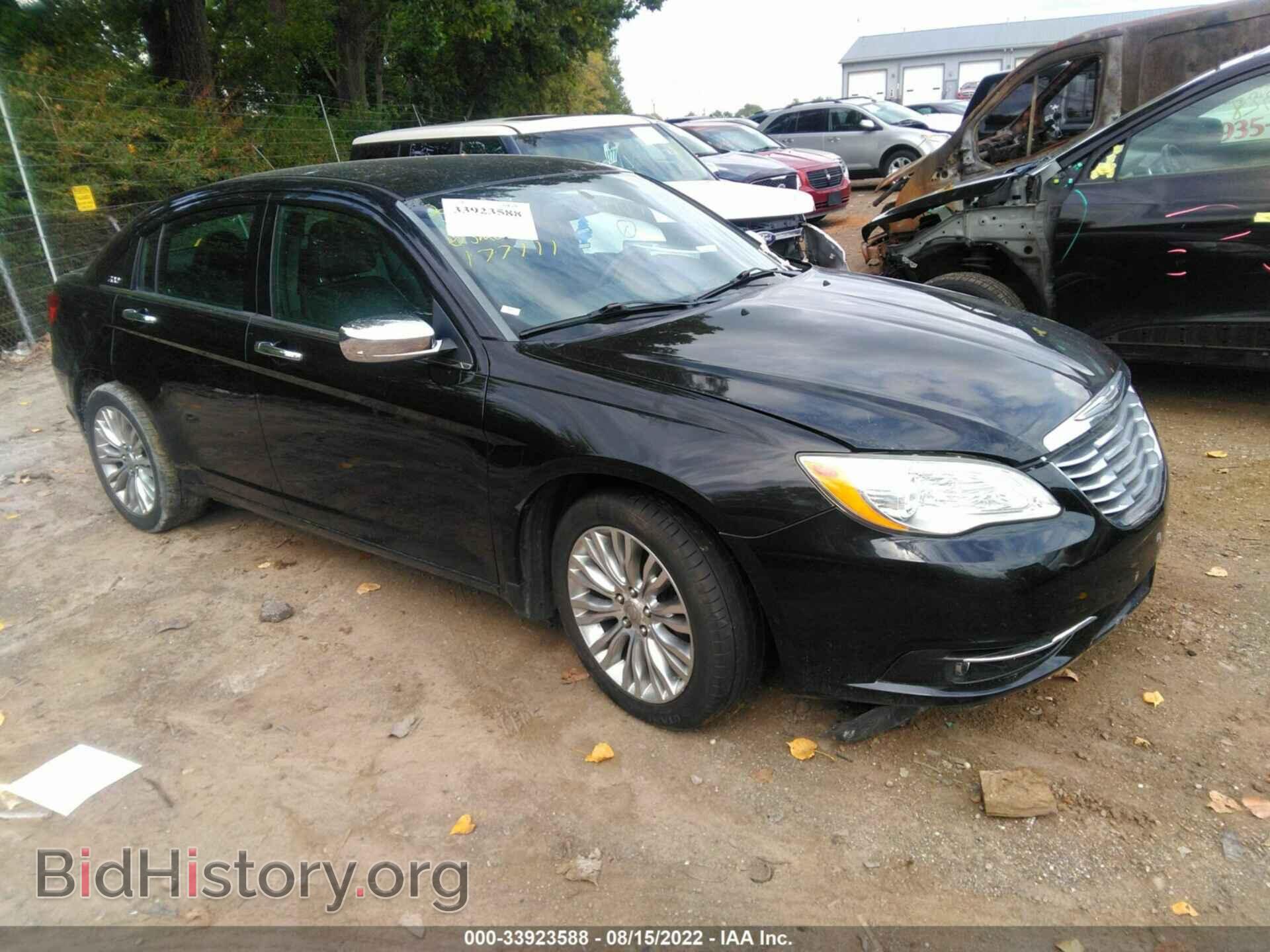 Фотография 1C3CCBCB2CN177111 - CHRYSLER 200 2012