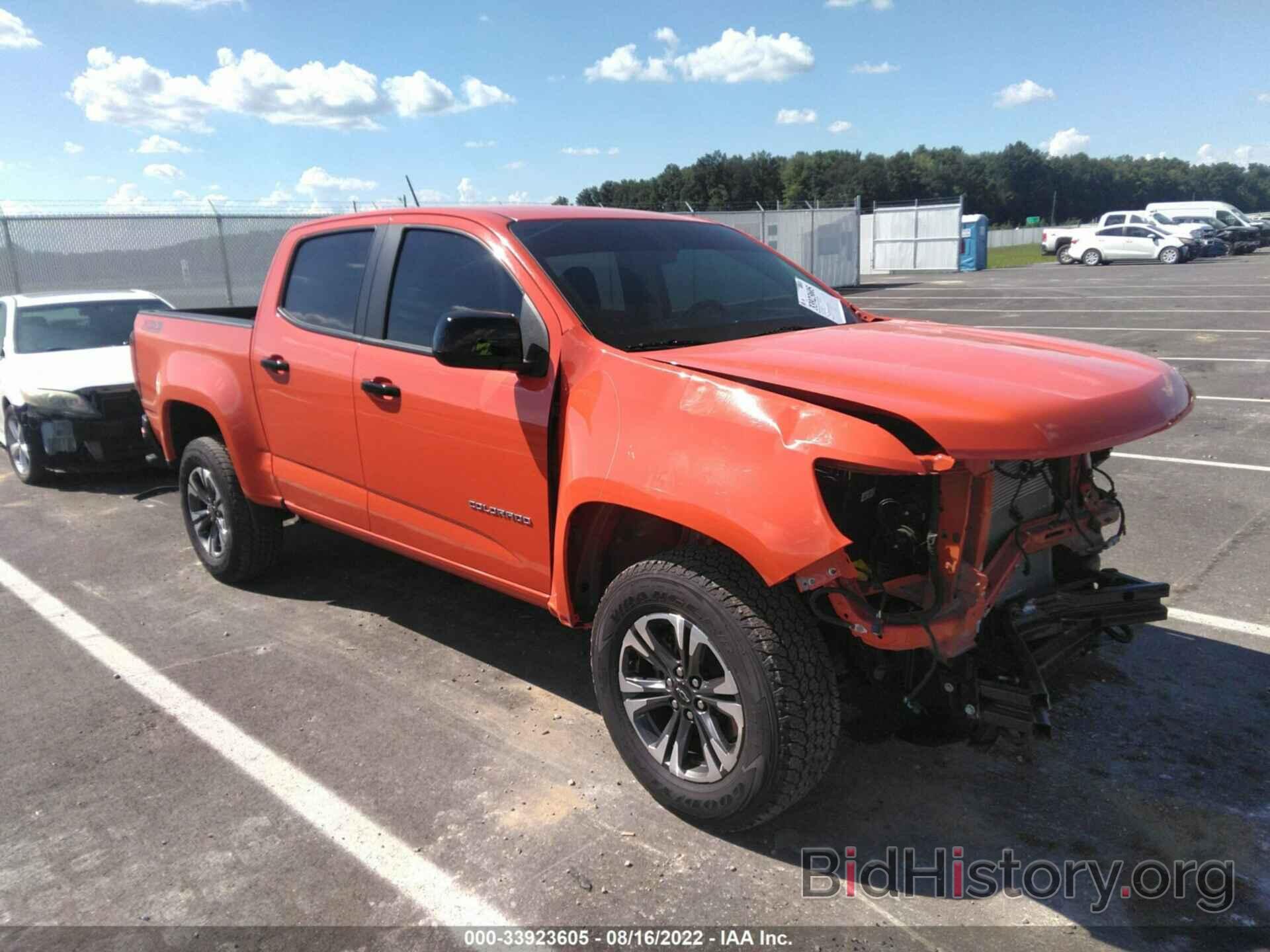 Photo 1GCGTDEN1M1240675 - CHEVROLET COLORADO 2021