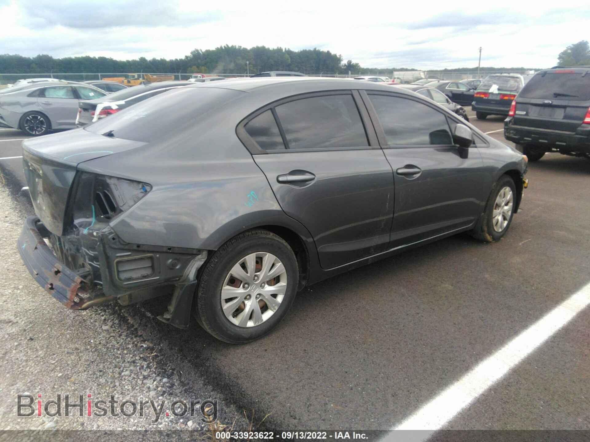 2012 HONDA CIVIC SDN - VIN: 19XFB2F50CE020148 - Фото 4