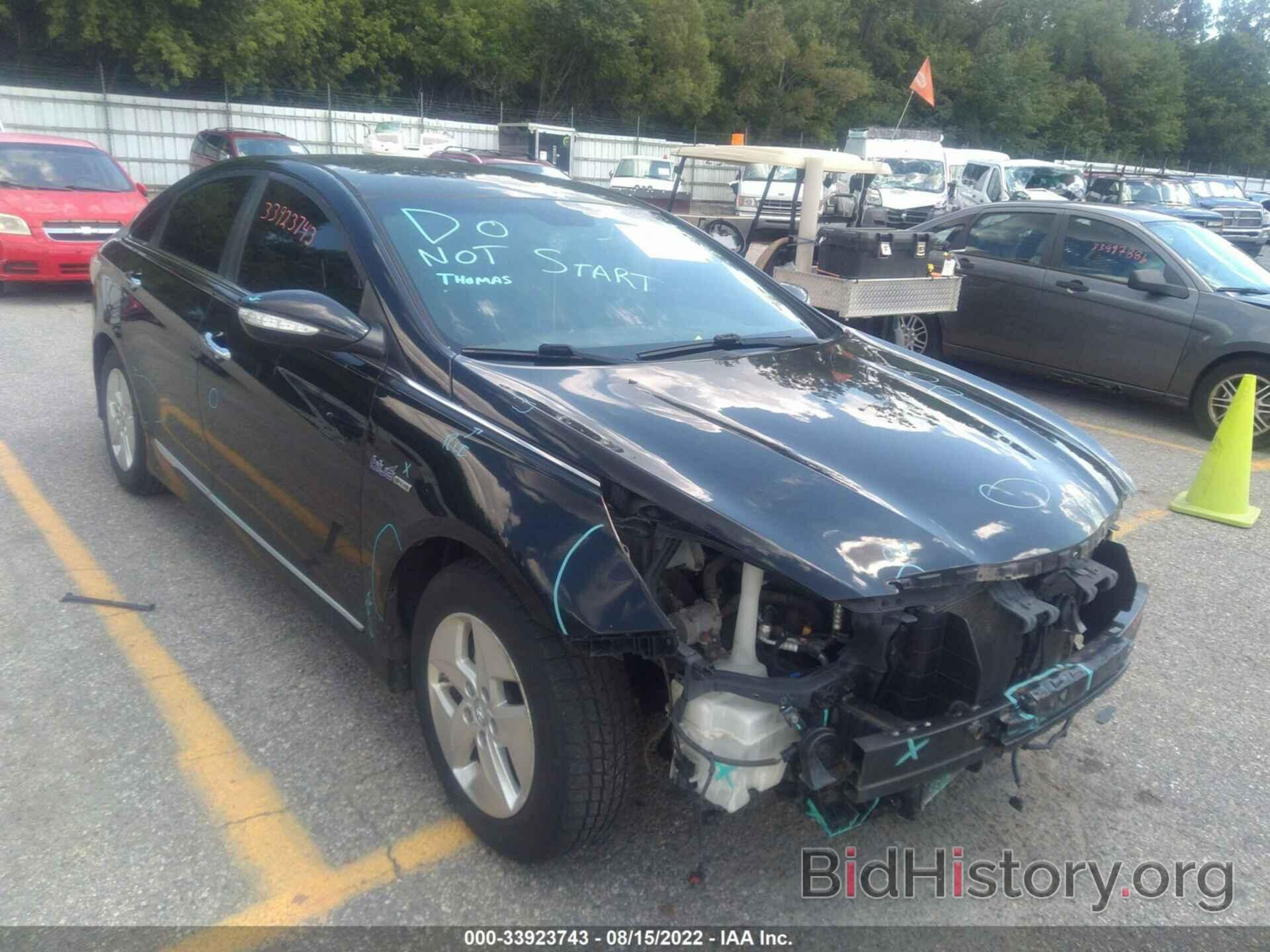 Photo KMHEC4A46CA056685 - HYUNDAI SONATA 2012