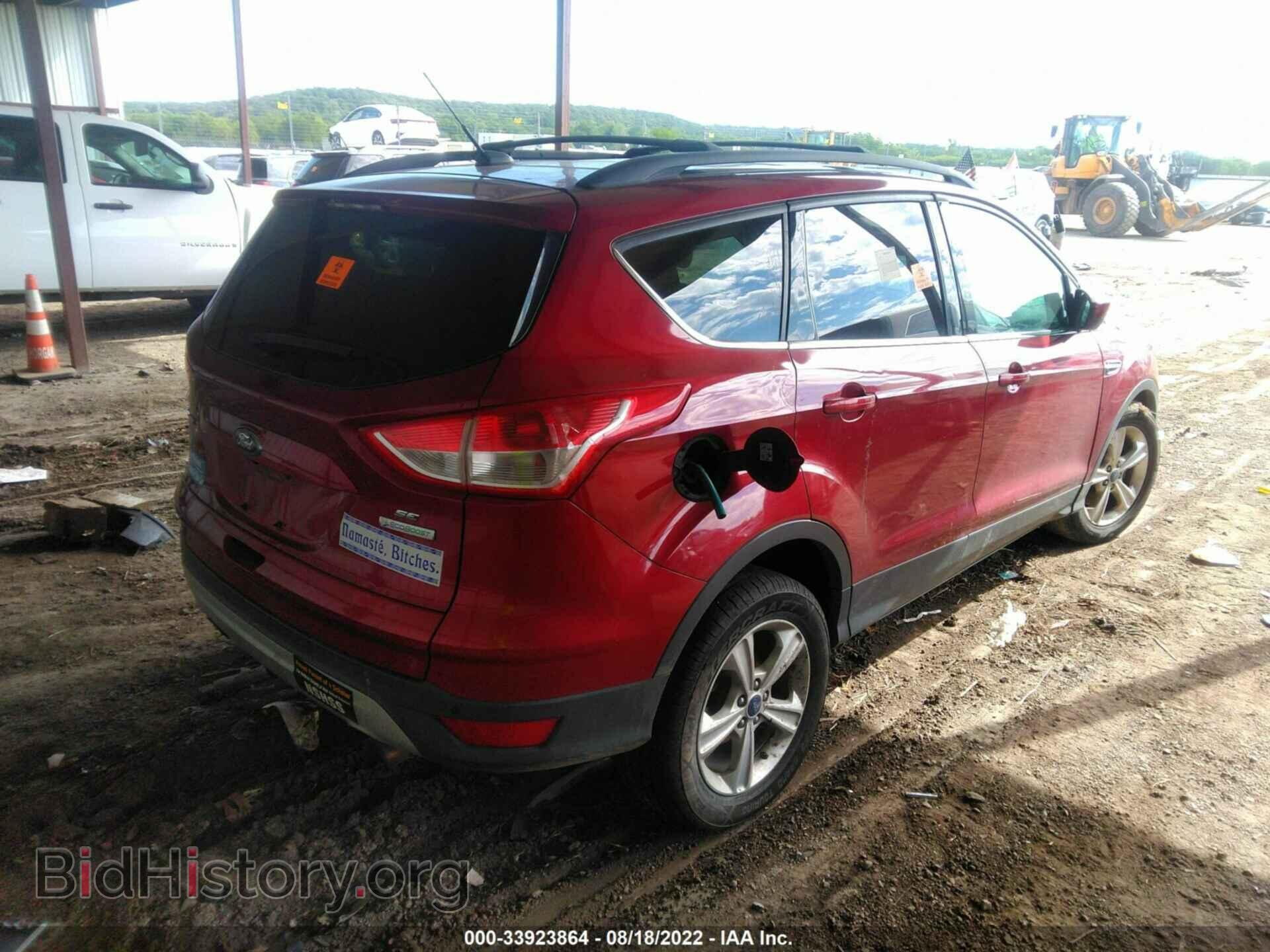 2014 FORD ESCAPE - VIN: 1FMCU0G91EUB00254 - Фото 4