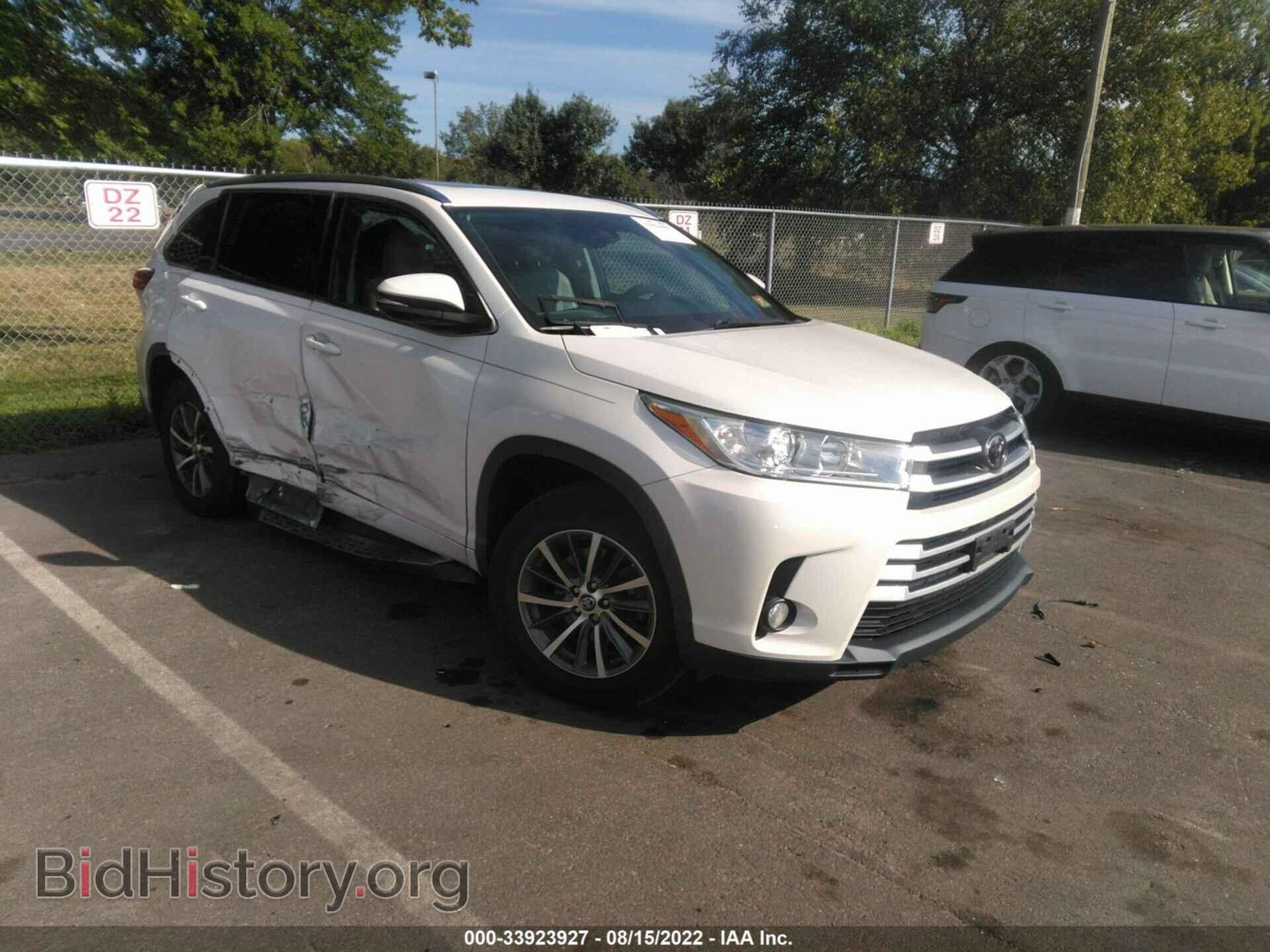 Фотография 5TDKZRFH2HS191106 - TOYOTA HIGHLANDER 2017
