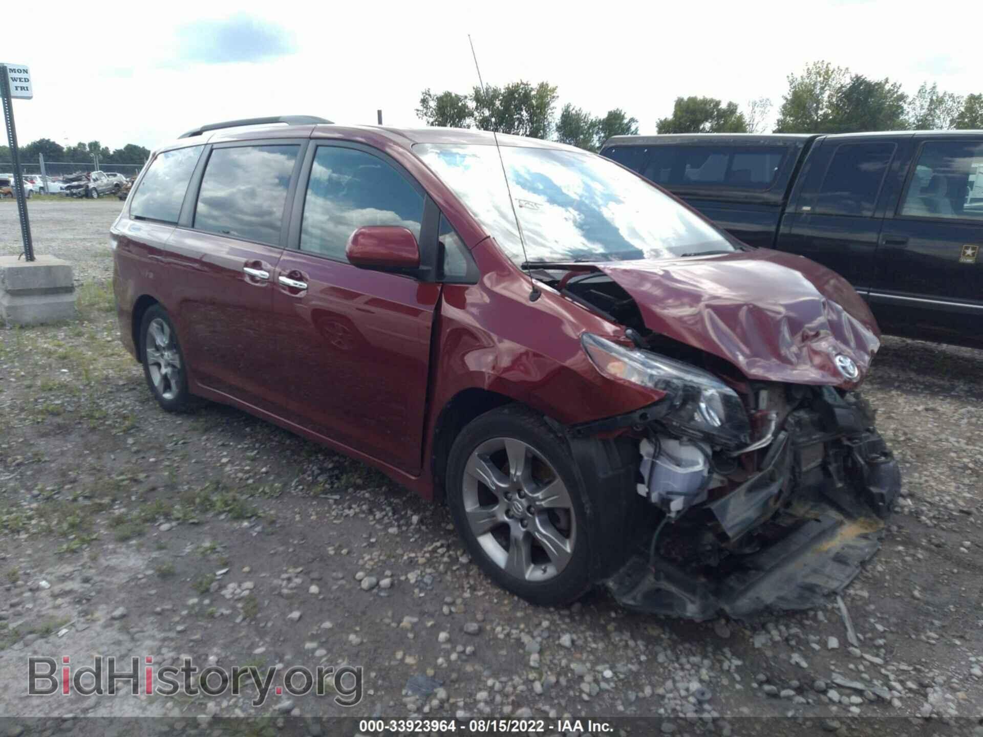 Photo 5TDXK3DC8DS400180 - TOYOTA SIENNA 2013