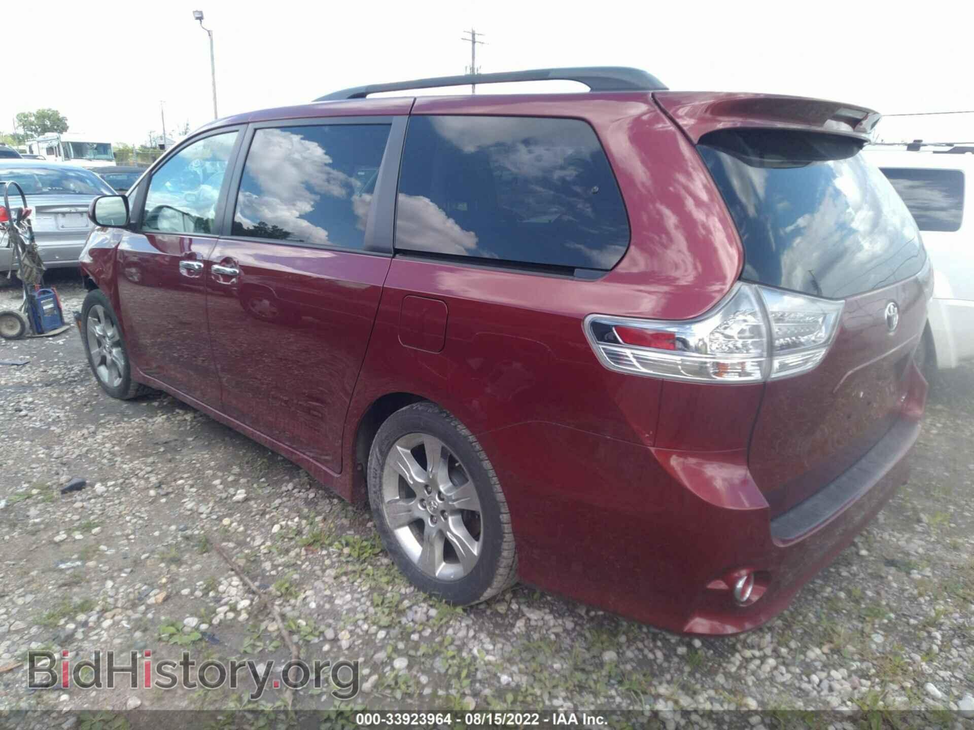 2013 TOYOTA SIENNA - VIN: 5TDXK3DC8DS400180 - Фото 3