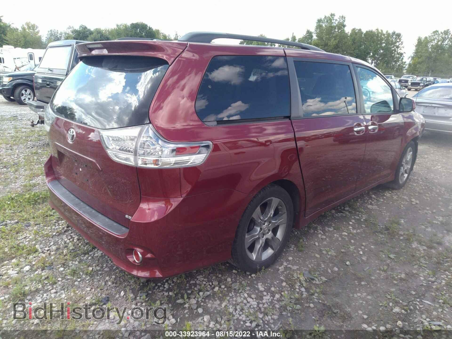 2013 TOYOTA SIENNA - VIN: 5TDXK3DC8DS400180 - Фото 4