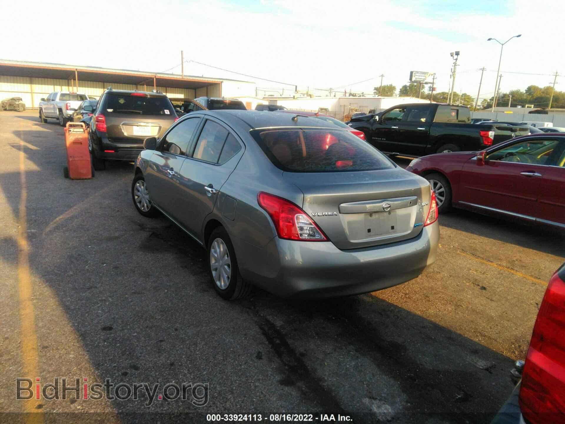 2012 NISSAN VERSA - VIN: 3N1CN7AP1CL904940 - Фото 3