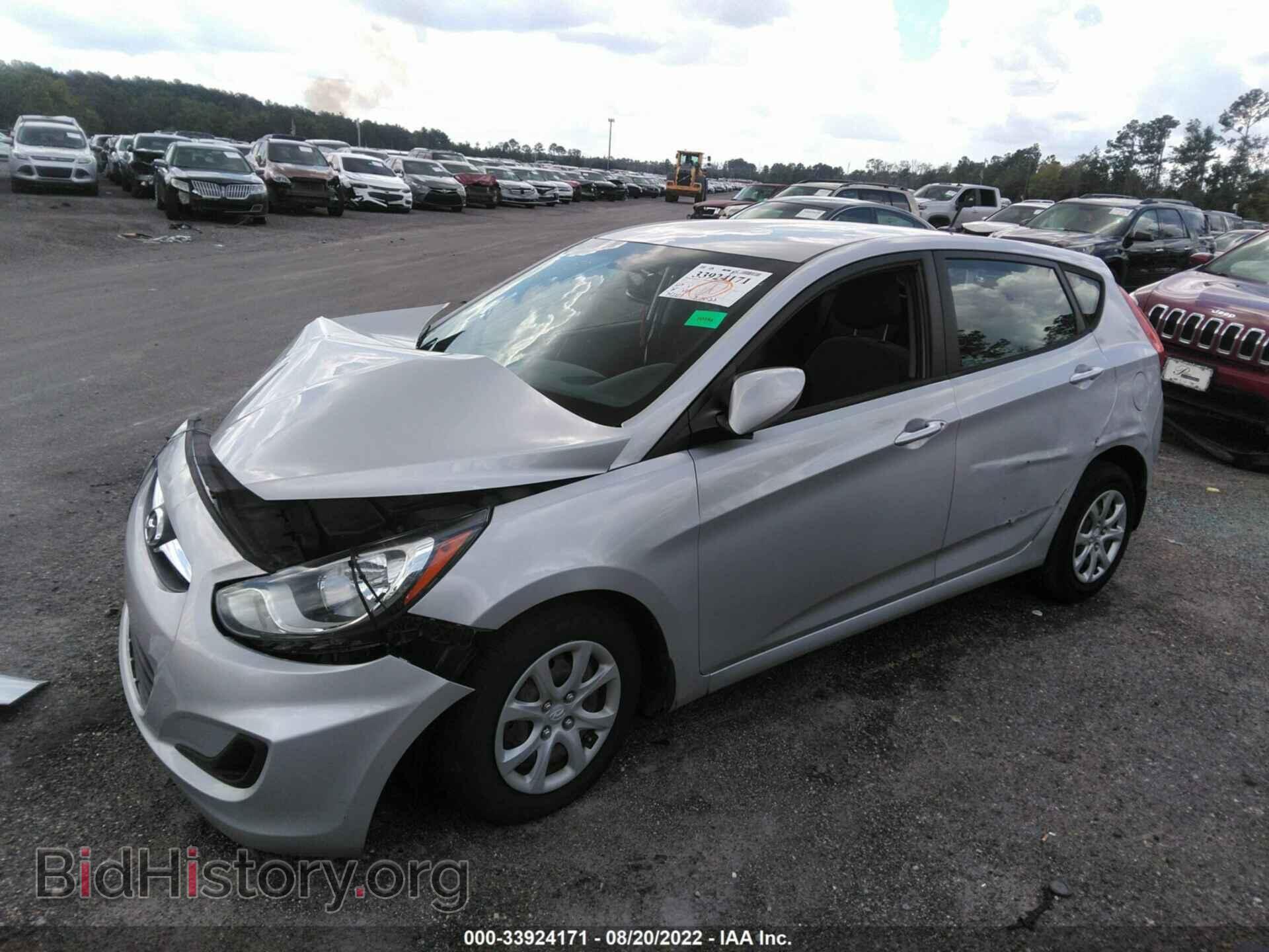 2014 HYUNDAI ACCENT - VIN: KMHCT5AE4EU157845 - Фото 2