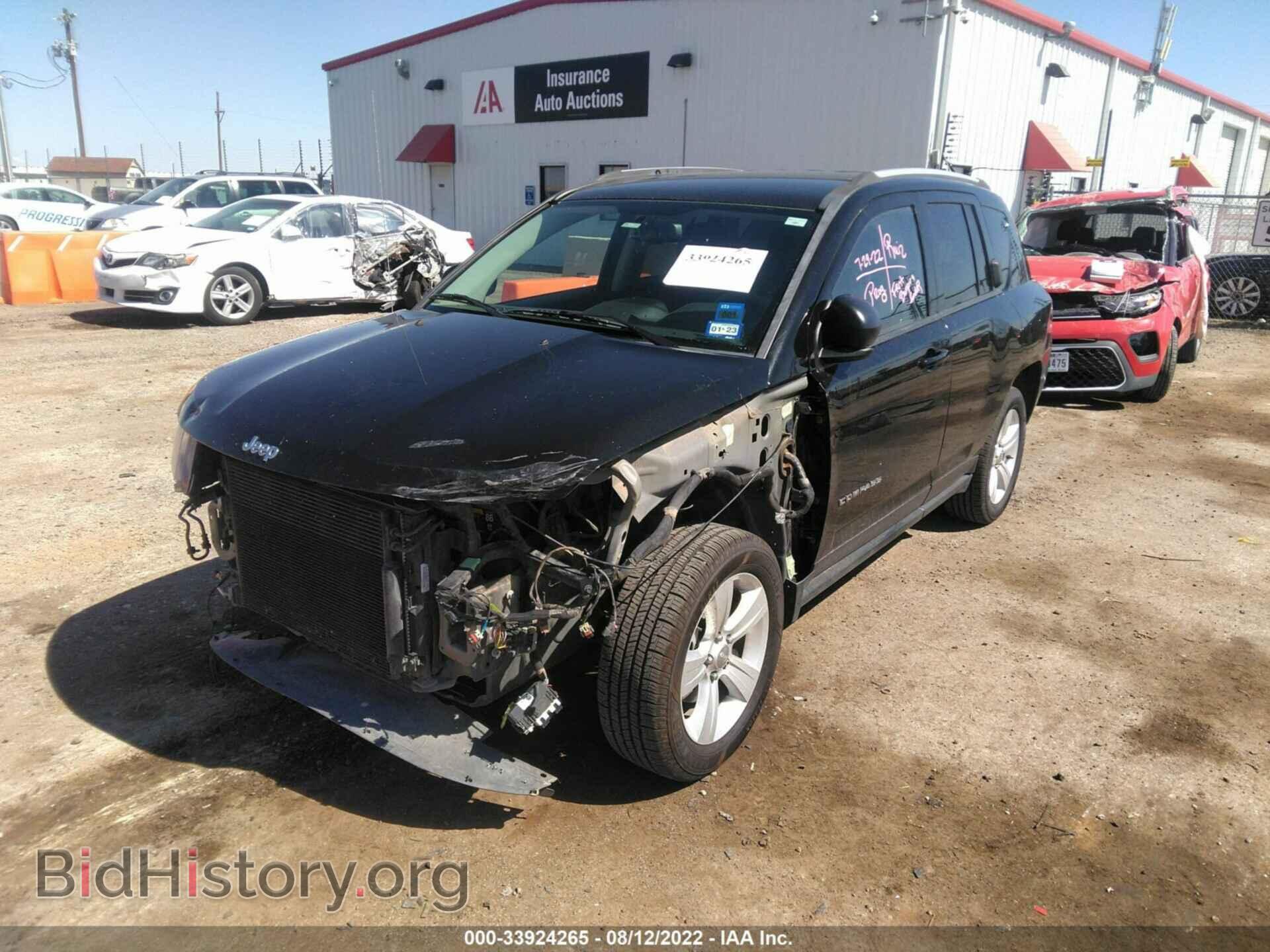 2016 JEEP COMPASS - VIN: 1C4NJCBA8GD674975 - Фото 2