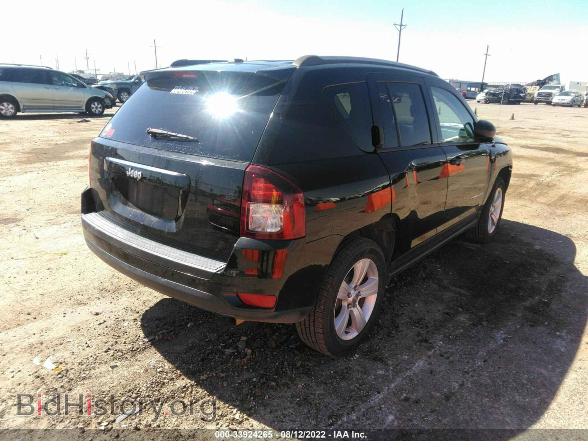 2016 JEEP COMPASS - VIN: 1C4NJCBA8GD674975 - Фото 4