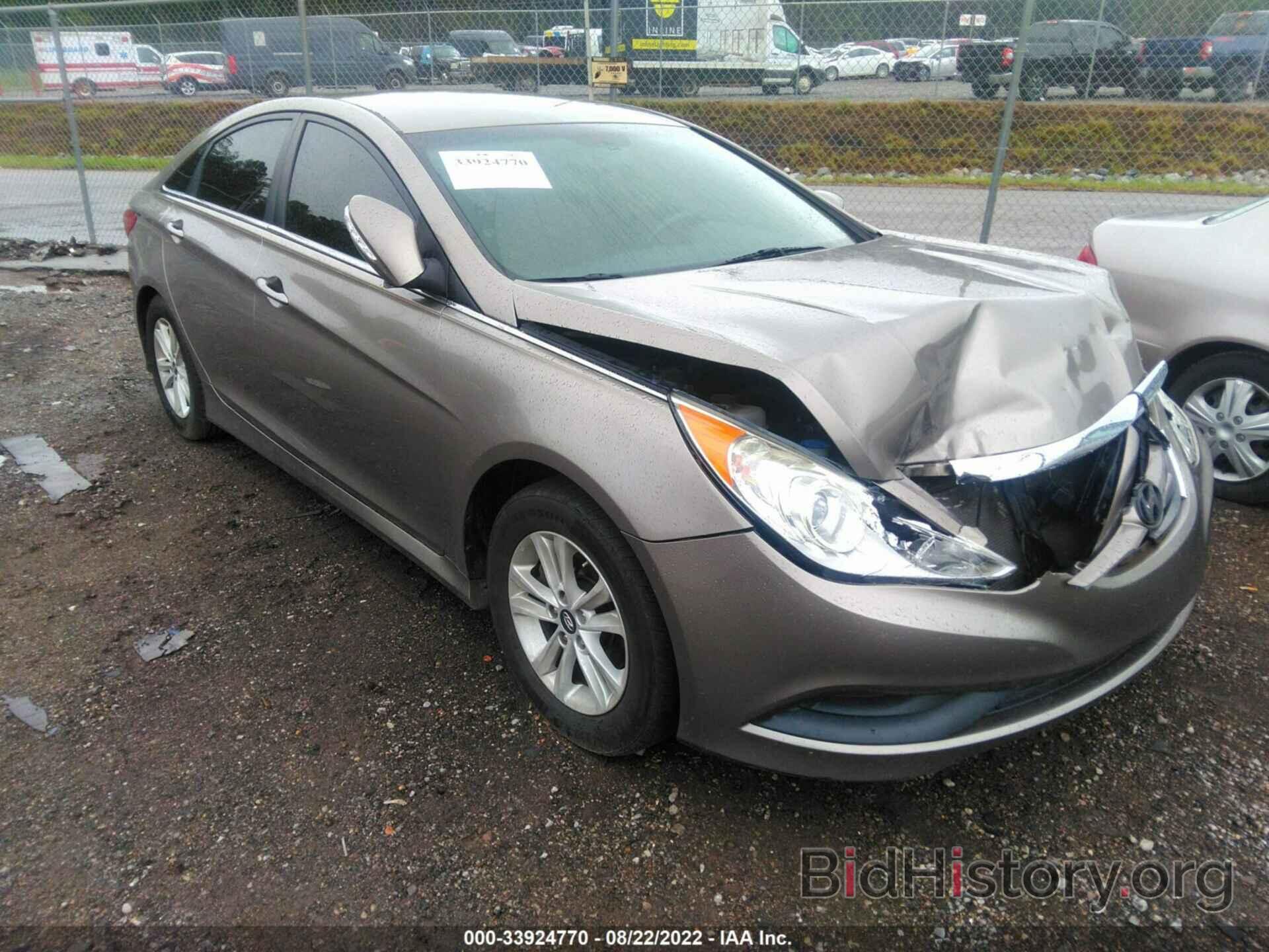 Photo 5NPEB4AC3EH925401 - HYUNDAI SONATA 2014