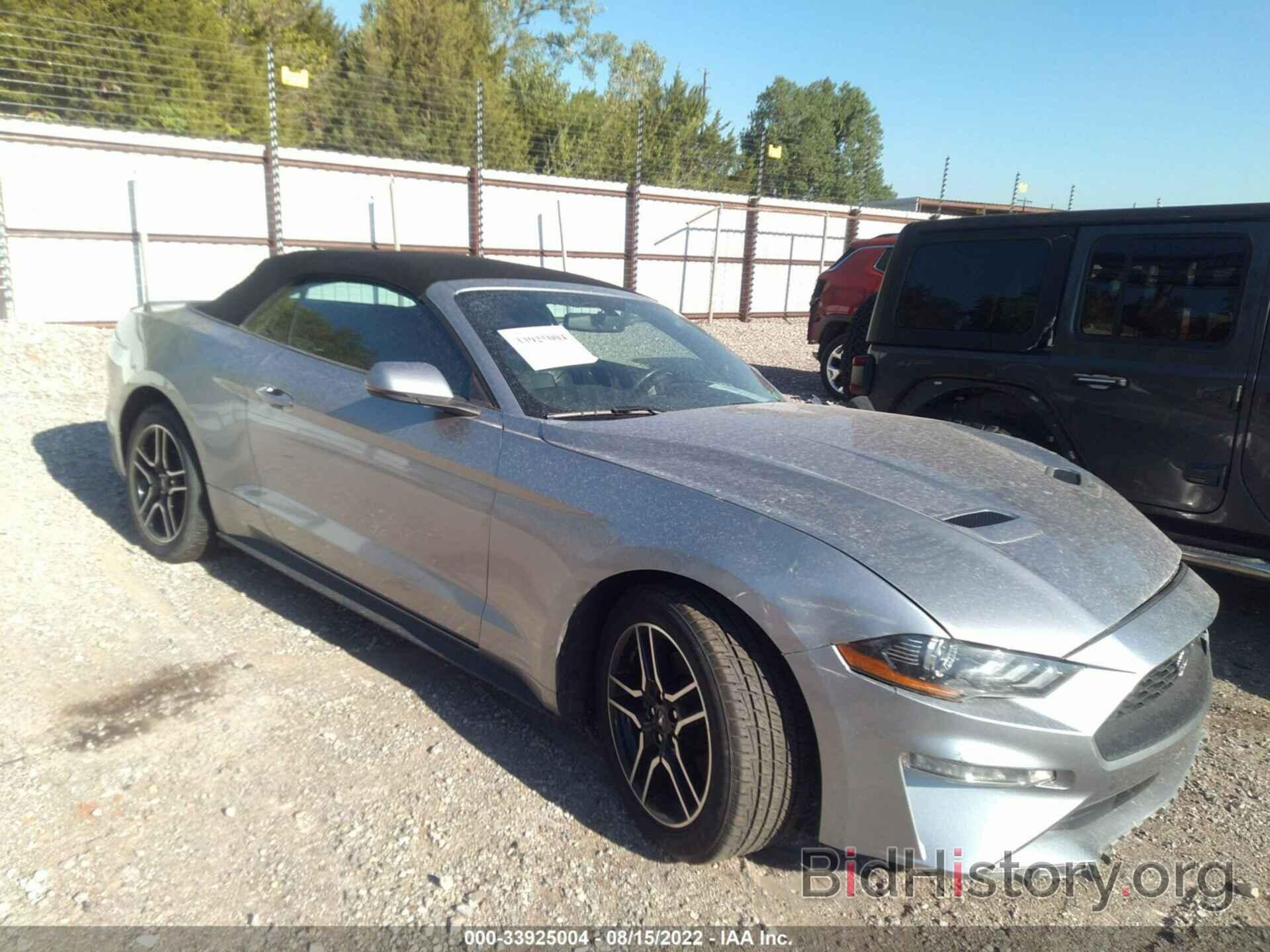 Photo 1FATP8UH1L5101407 - FORD MUSTANG 2020