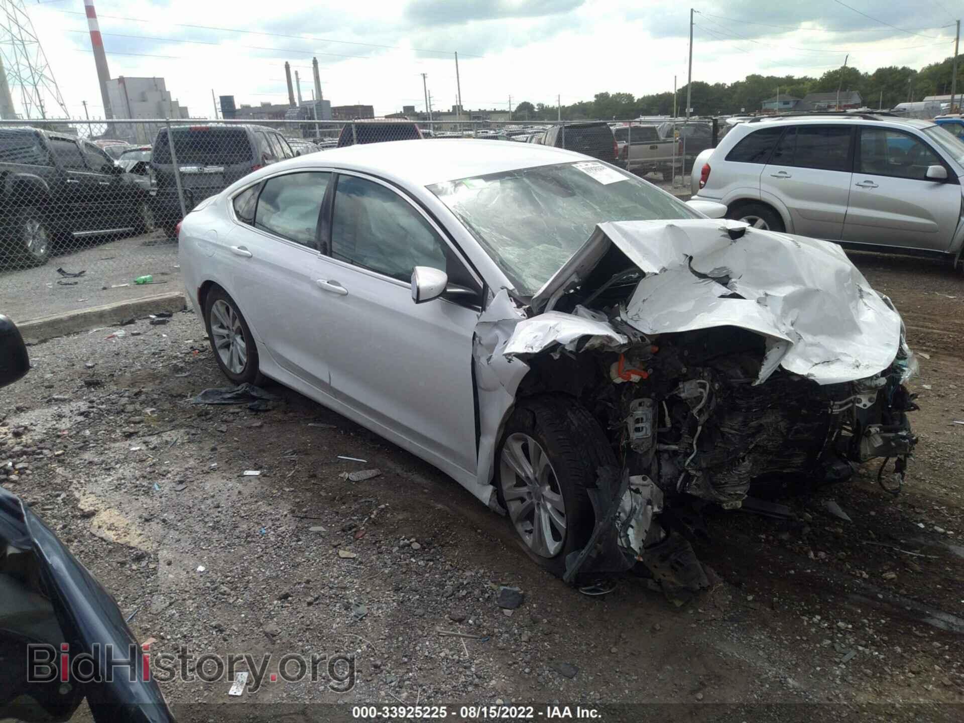 Фотография 1C3CCCAB2FN683003 - CHRYSLER 200 2015
