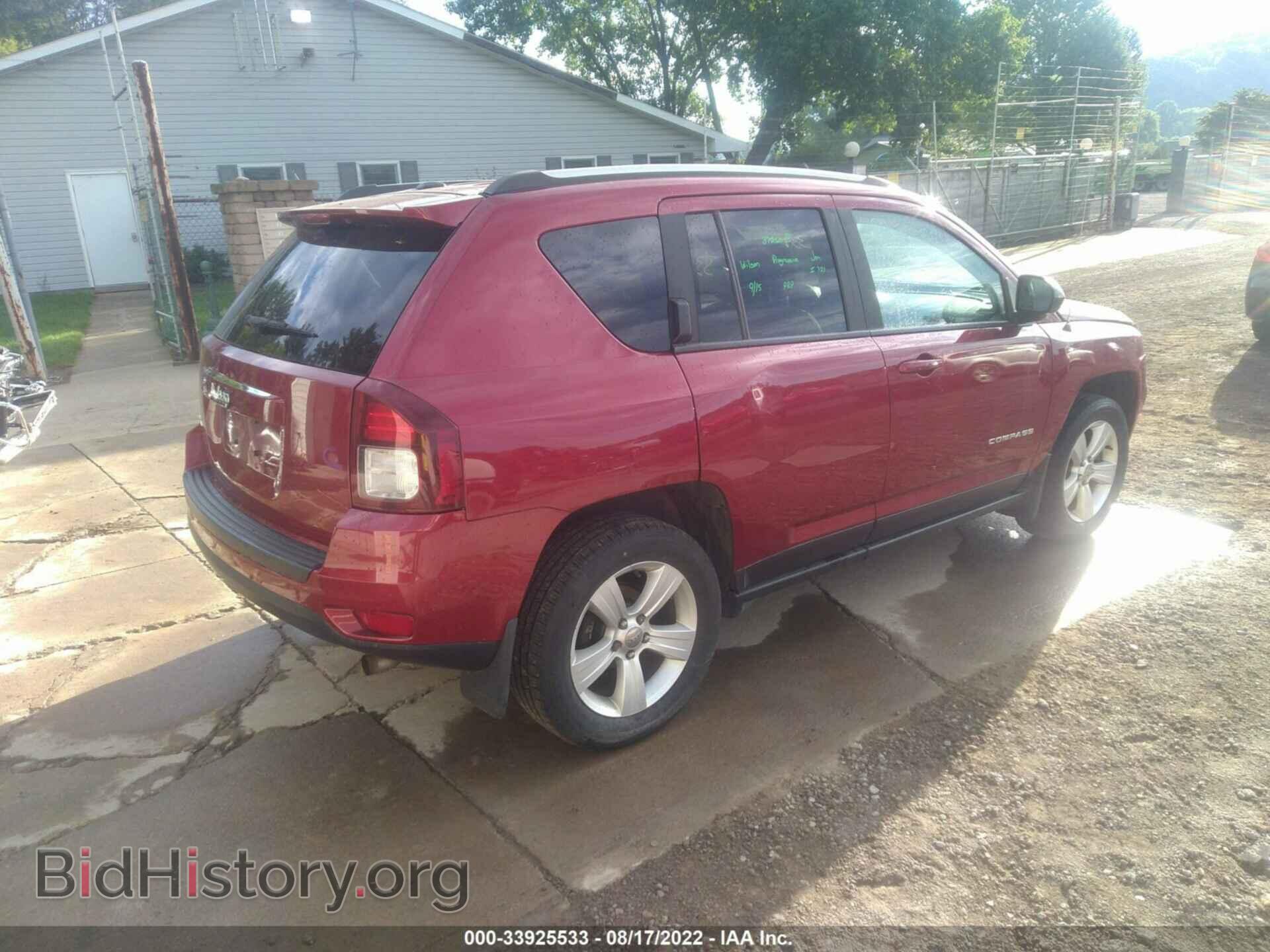 2016 JEEP COMPASS - VIN: 1C4NJDBB9GD551443 - Фото 4
