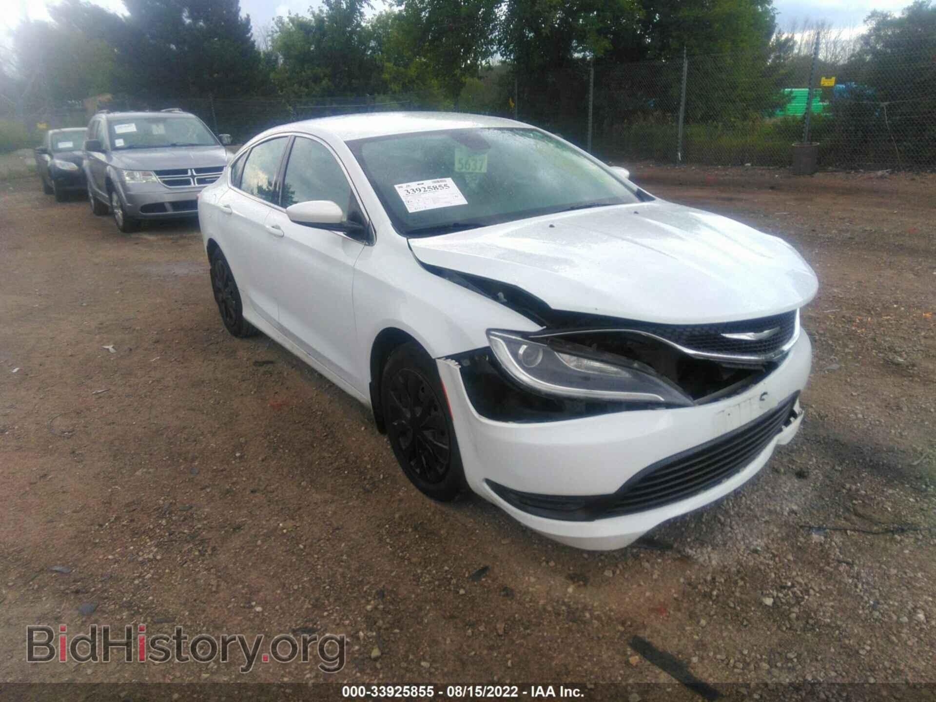 Фотография 1C3CCCFB5GN153103 - CHRYSLER 200 2016