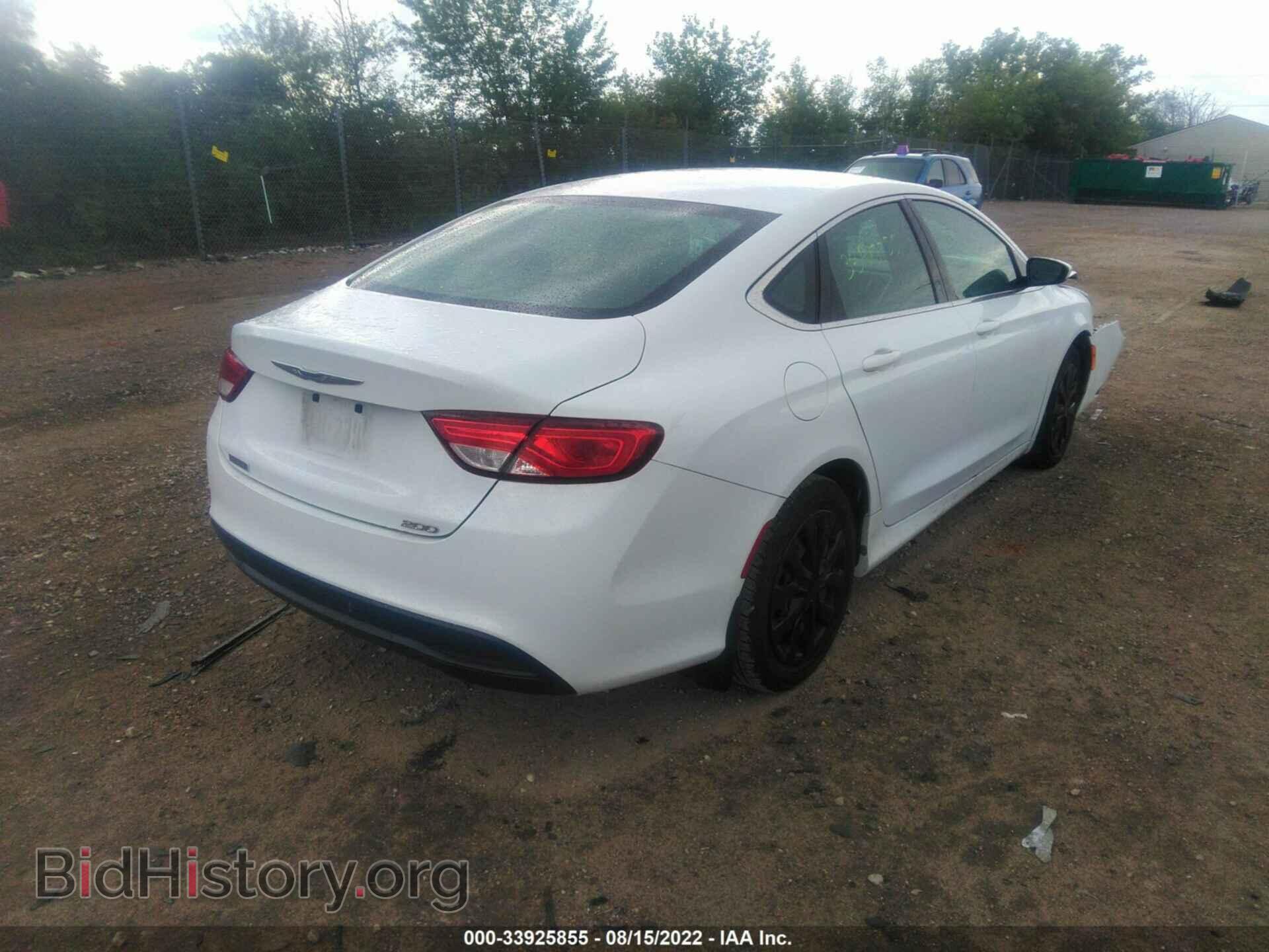2016 CHRYSLER 200 - VIN: 1C3CCCFB5GN153103 - Photo 4