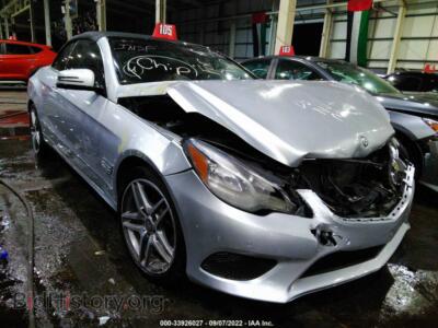 2015 Mercedes-Benz E-CLASS E 400, серебристый — VIN 00DKK6FF6FF309582, IAAI
