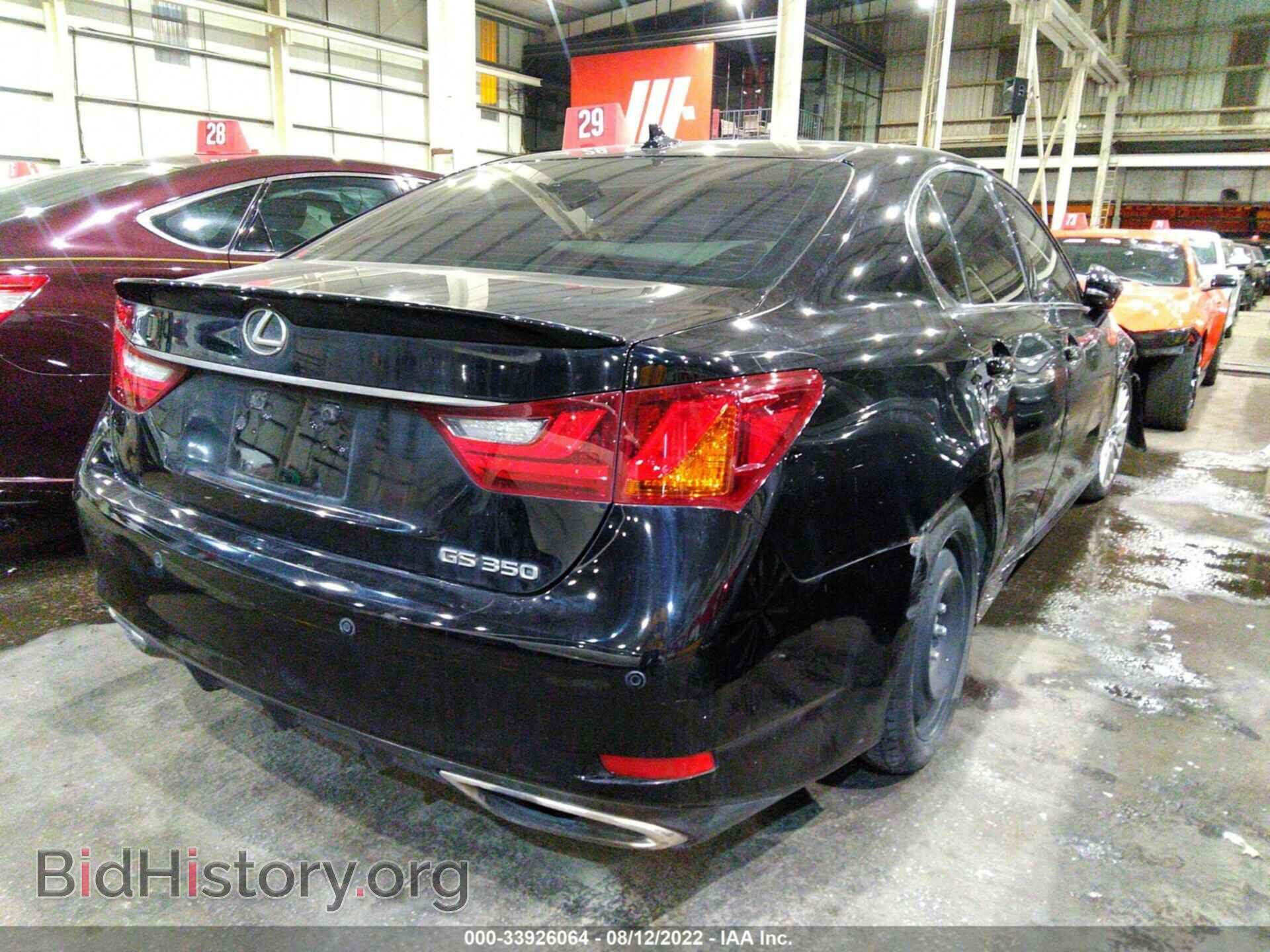 2013 LEXUS GS 350 - VIN: 00HBE1BL2D5018837 - Фото 4