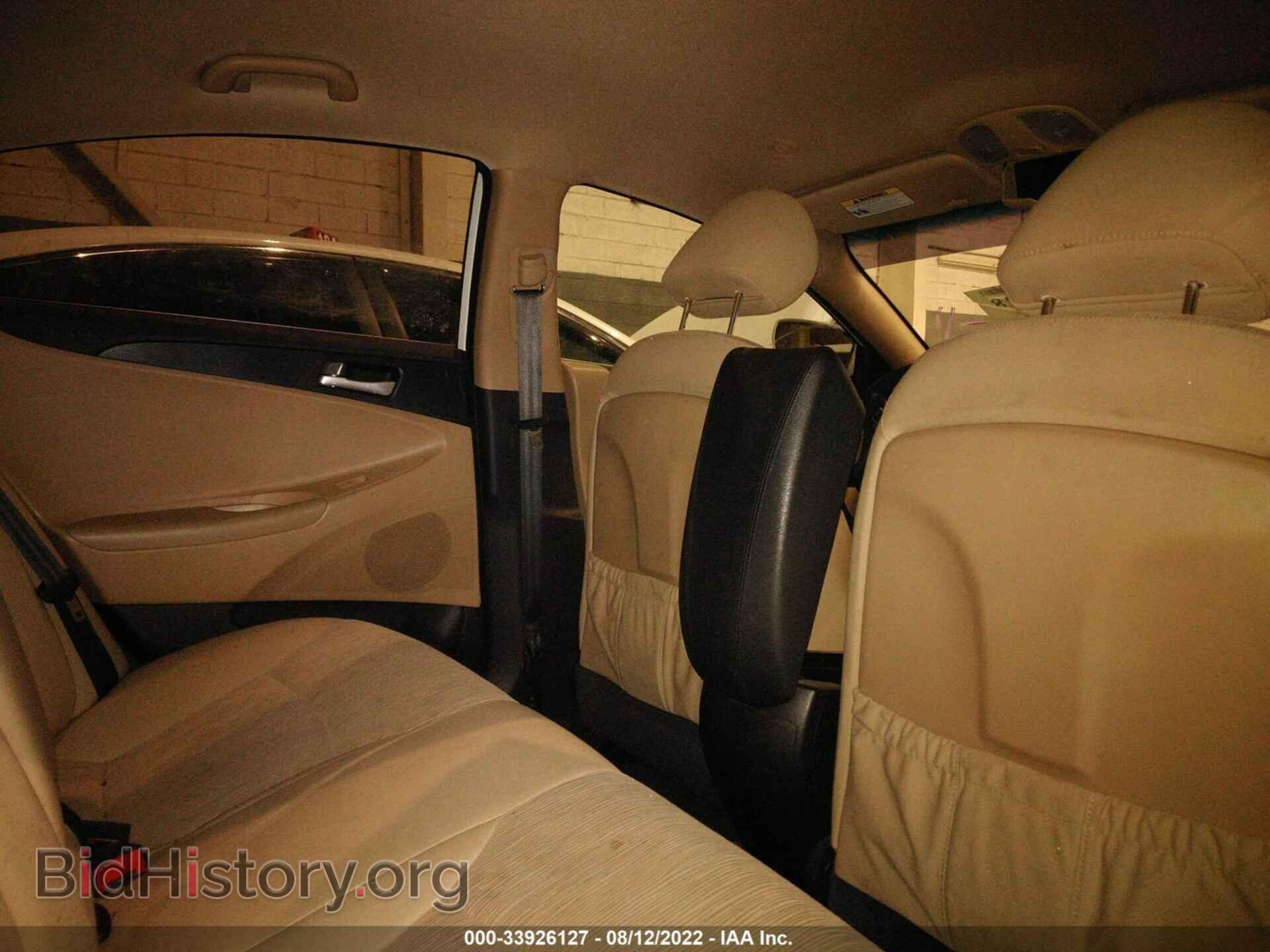 2012 HYUNDAI SONATA - VIN: 00PEB4AC4CH454162 - Фото 8