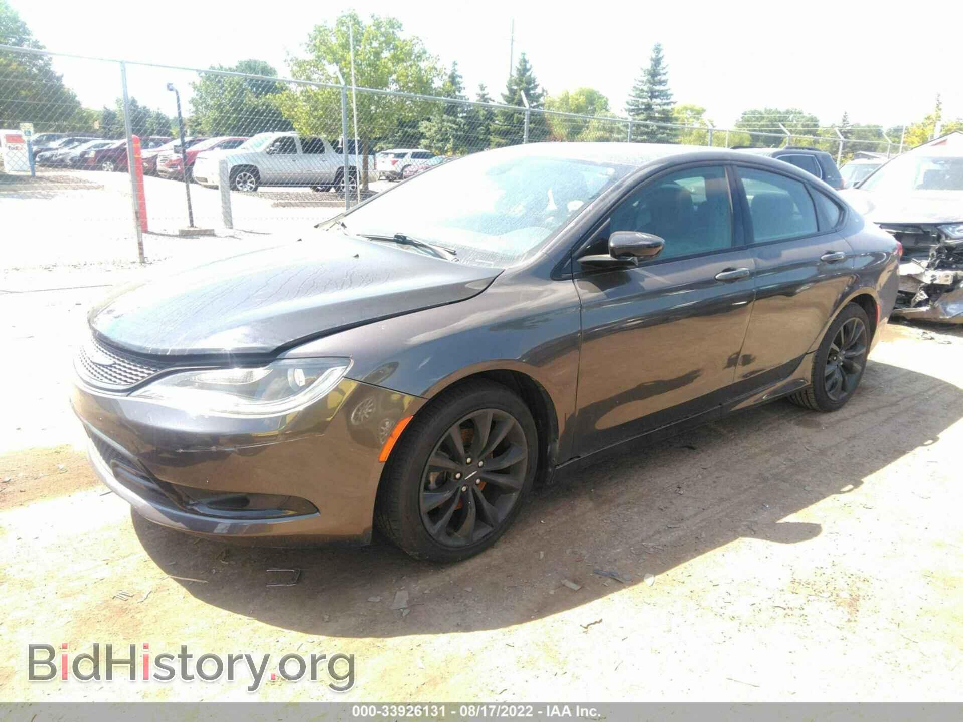 2015 CHRYSLER 200 - VIN: 1C3CCCBB1FN578998 - Фото 2