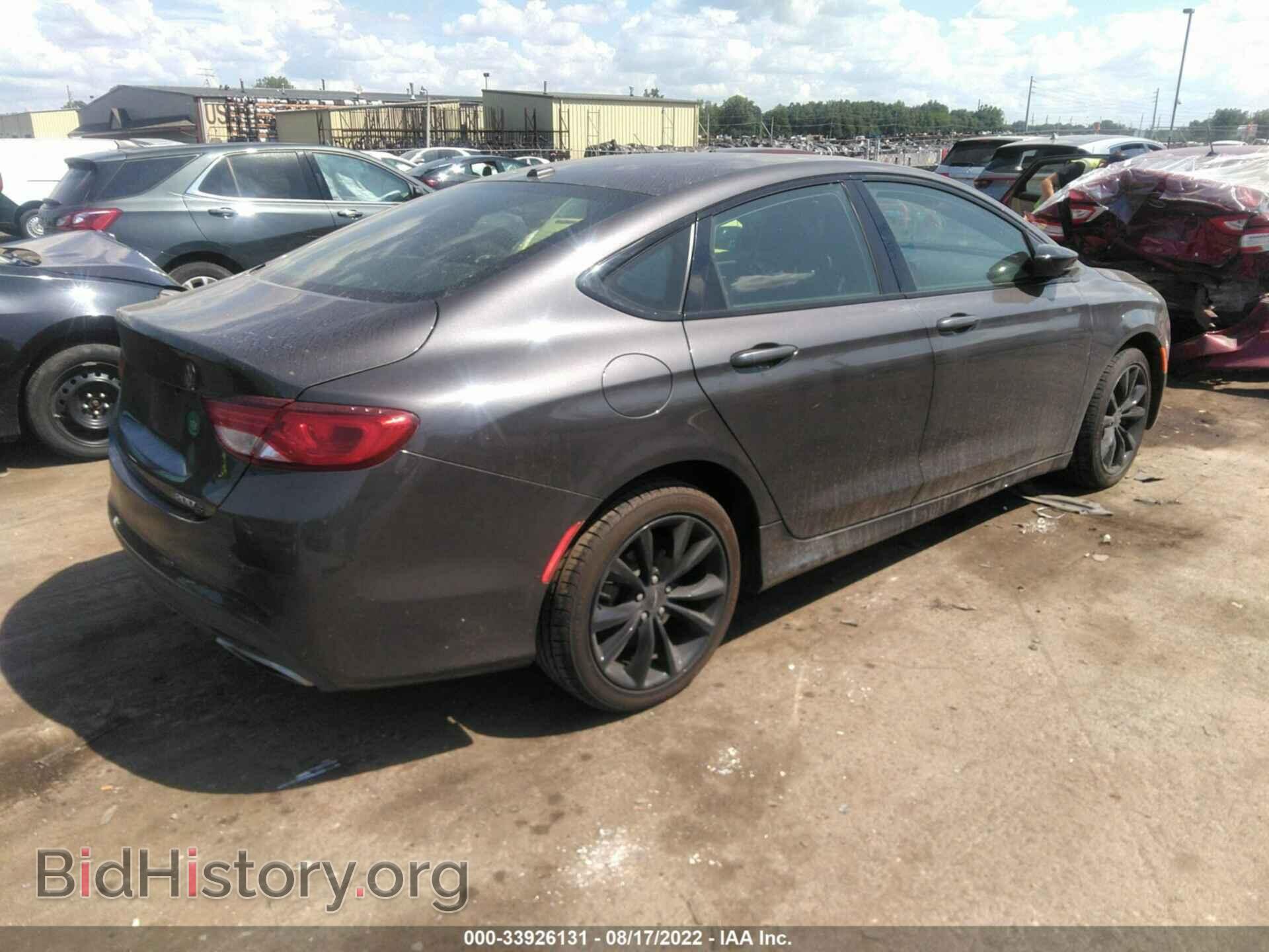 2015 CHRYSLER 200 - VIN: 1C3CCCBB1FN578998 - Фото 4