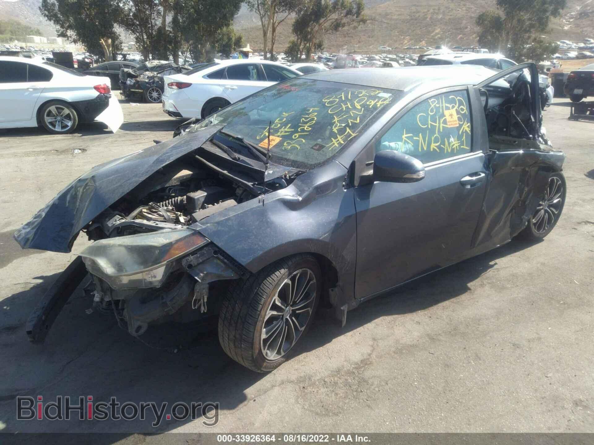 2015 TOYOTA COROLLA - VIN: 5YFBURHE8FP220129 - Photo 2