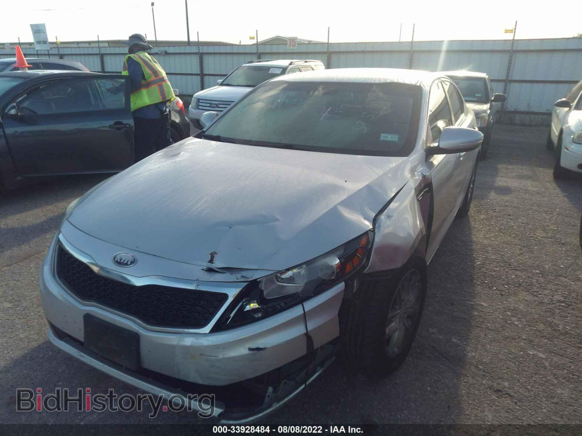 2013 KIA OPTIMA - VIN: KNAGM4A78D5375131 - Фото 2