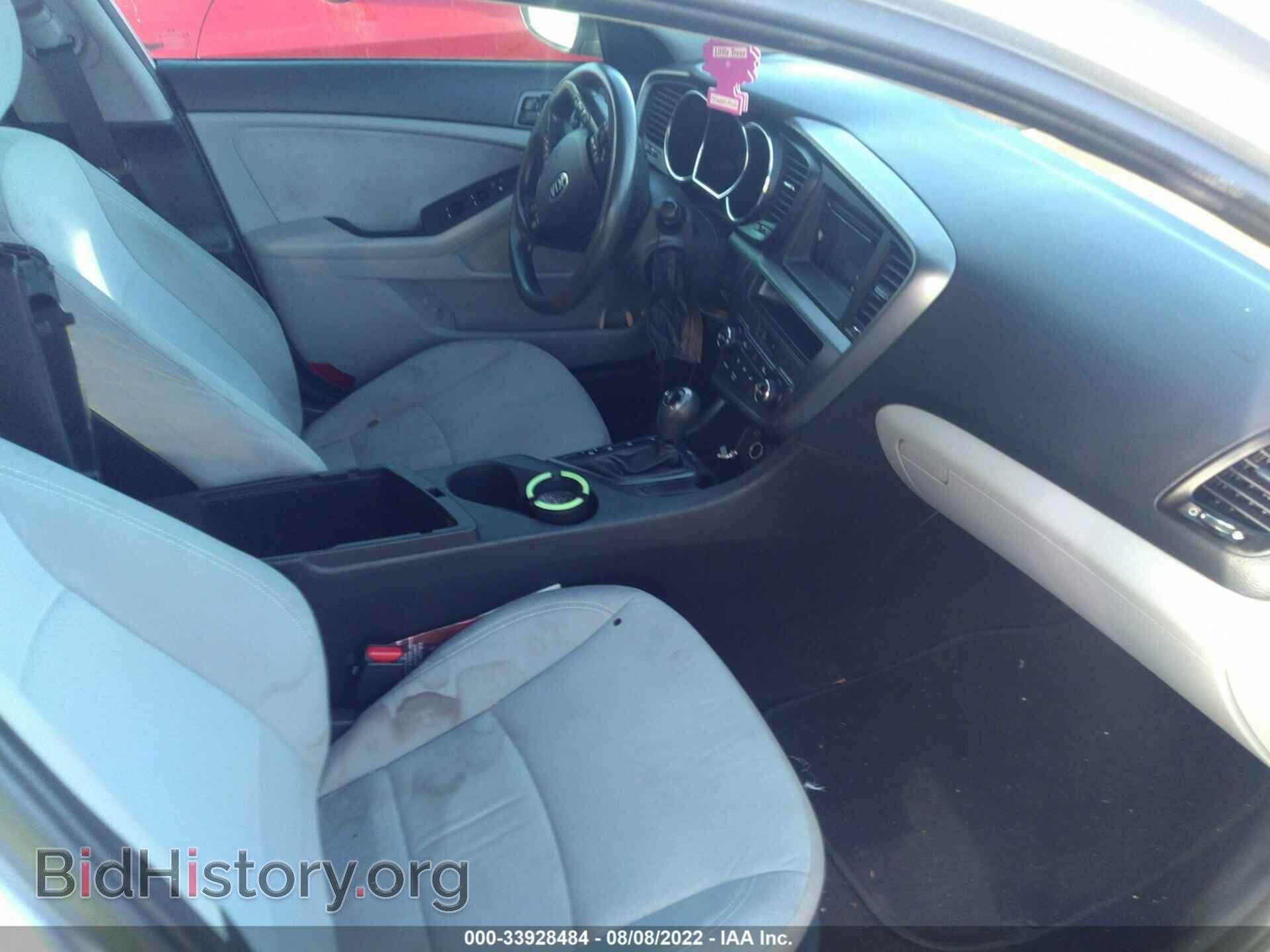2013 KIA OPTIMA - VIN: KNAGM4A78D5375131 - Фото 5