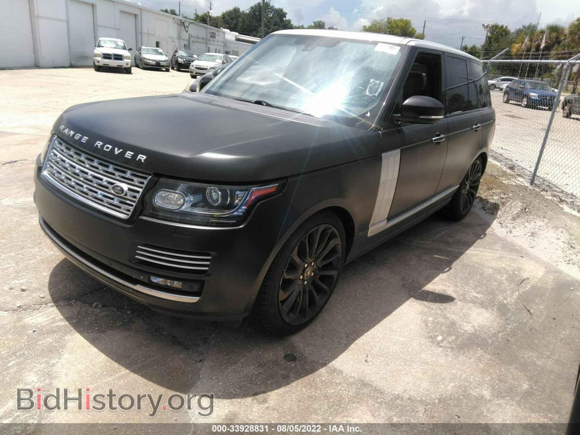 2014 LAND ROVER RANGE ROVER - VIN: SALGV2EF1EA142036 - Фото 2