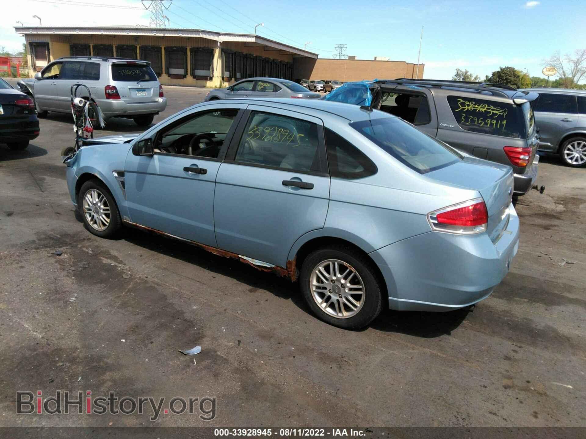 2008 FORD FOCUS - VIN: 1FAHP35N58W147725 - Фото 3