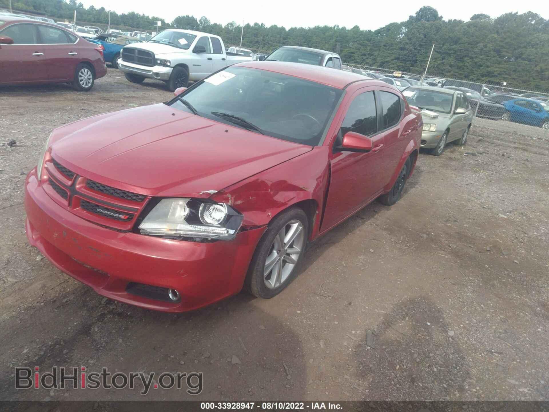 2013 DODGE AVENGER - VIN: 1C3CDZCB3DN502808 - Фото 2