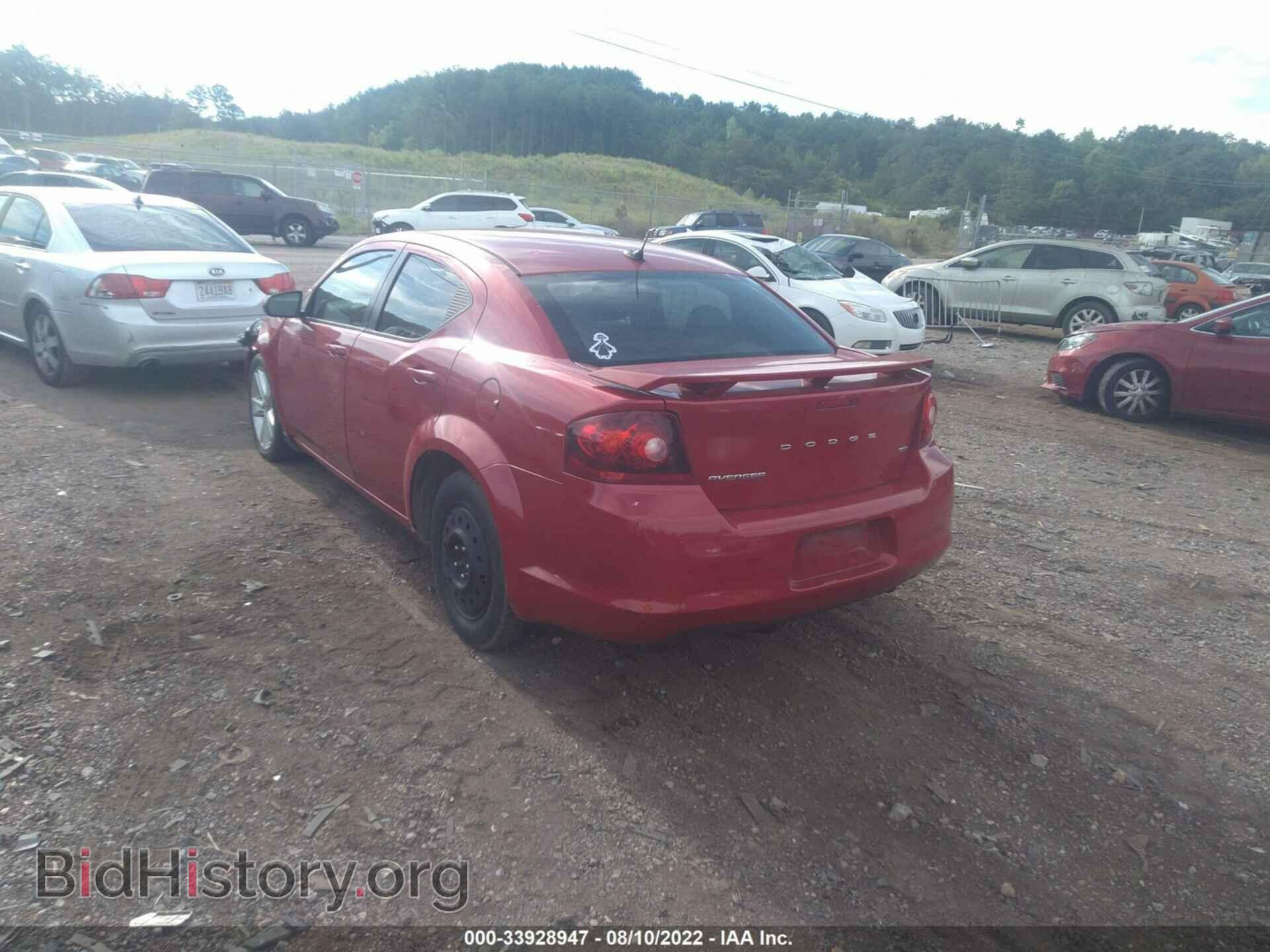 2013 DODGE AVENGER - VIN: 1C3CDZCB3DN502808 - Фото 3
