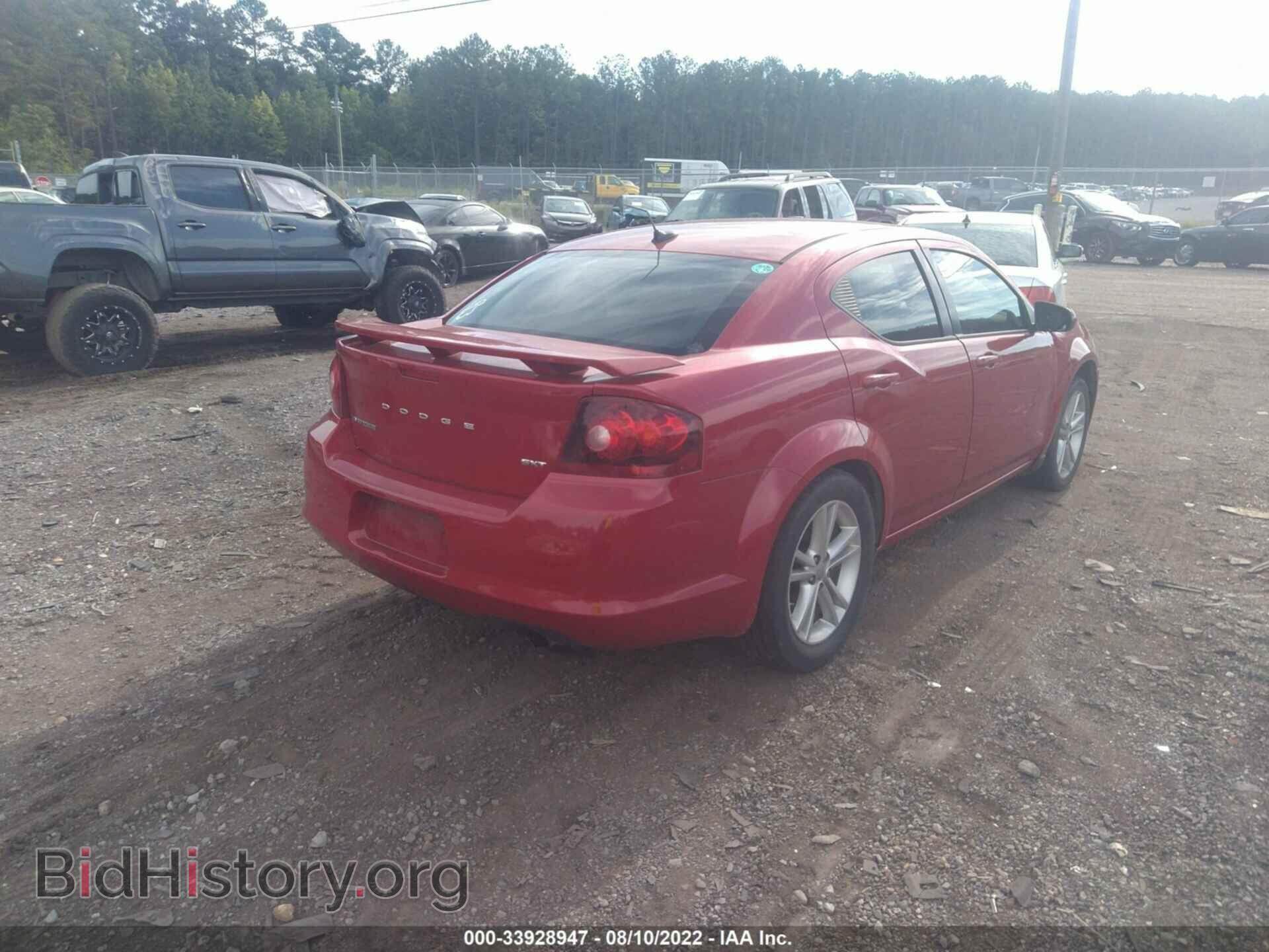 2013 DODGE AVENGER - VIN: 1C3CDZCB3DN502808 - Фото 4