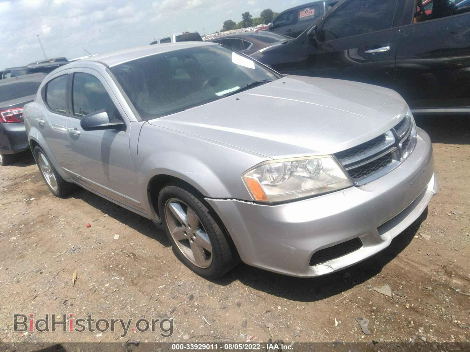 Photo 1C3CDZAB0CN185474 - DODGE AVENGER 2012