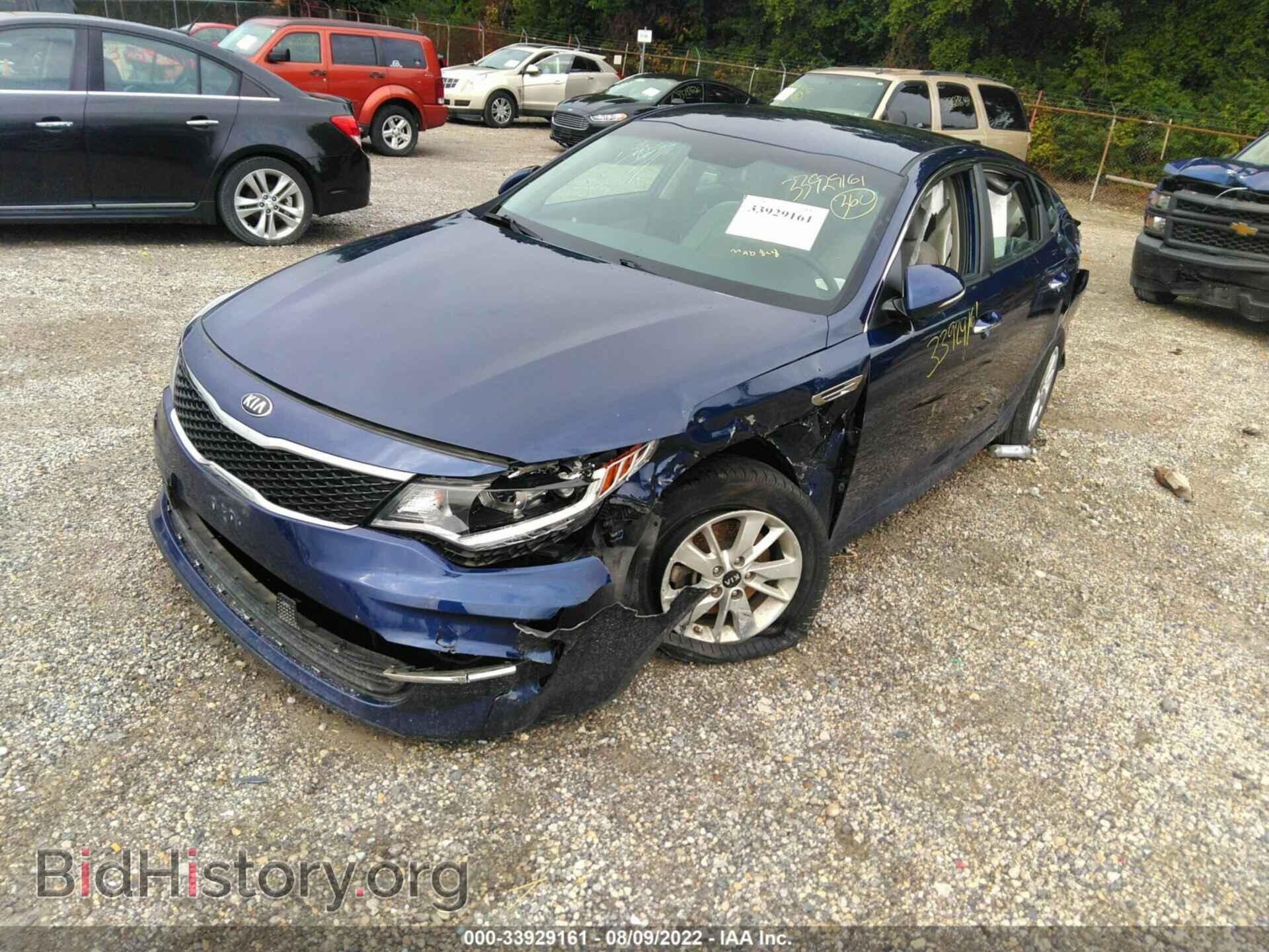2016 KIA OPTIMA - VIN: 5XXGT4L32GG019645 - Фото 2