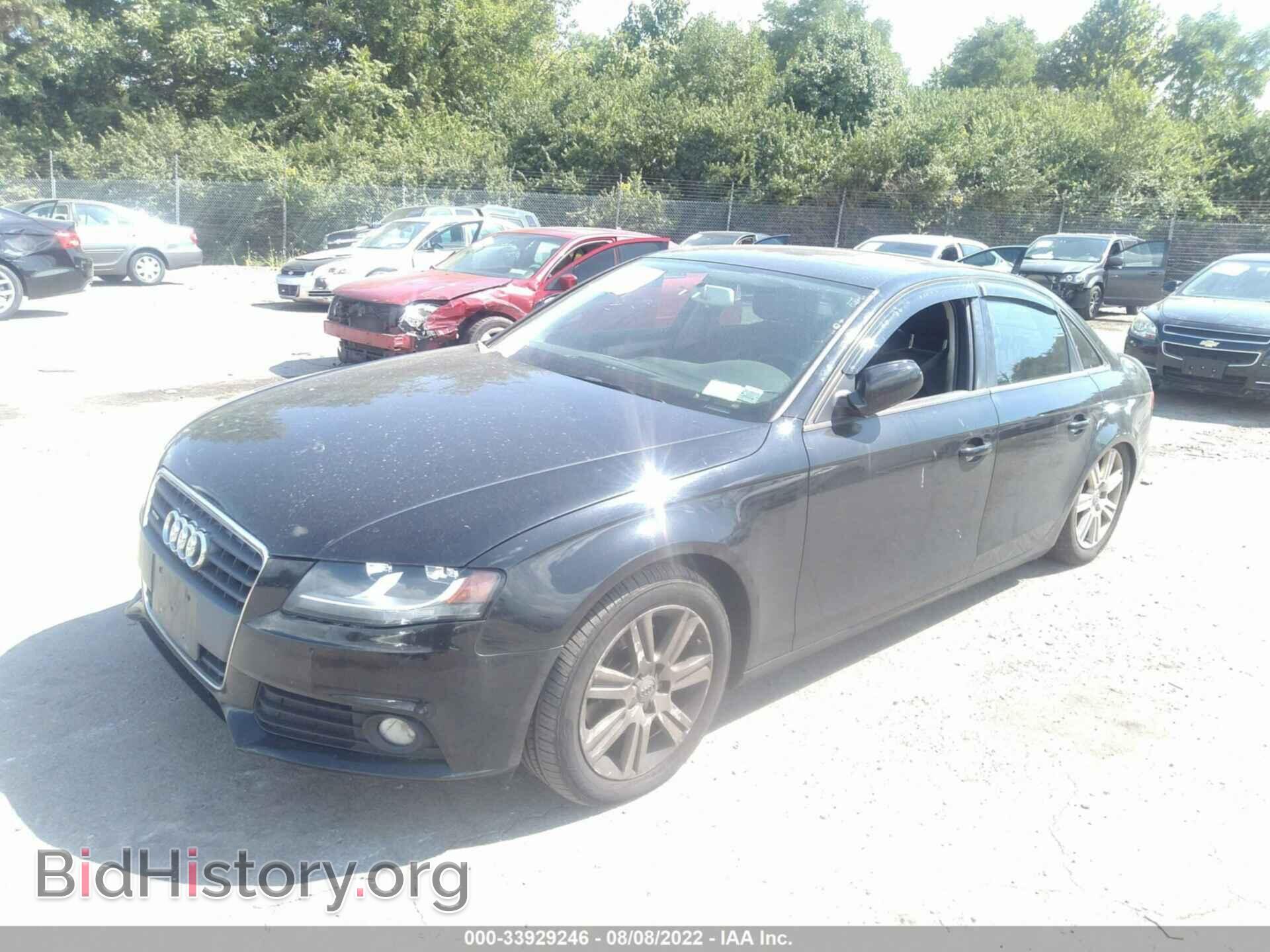 2010 AUDI A4 - VIN: WAUBFAFL4AN056815 - Фото 2