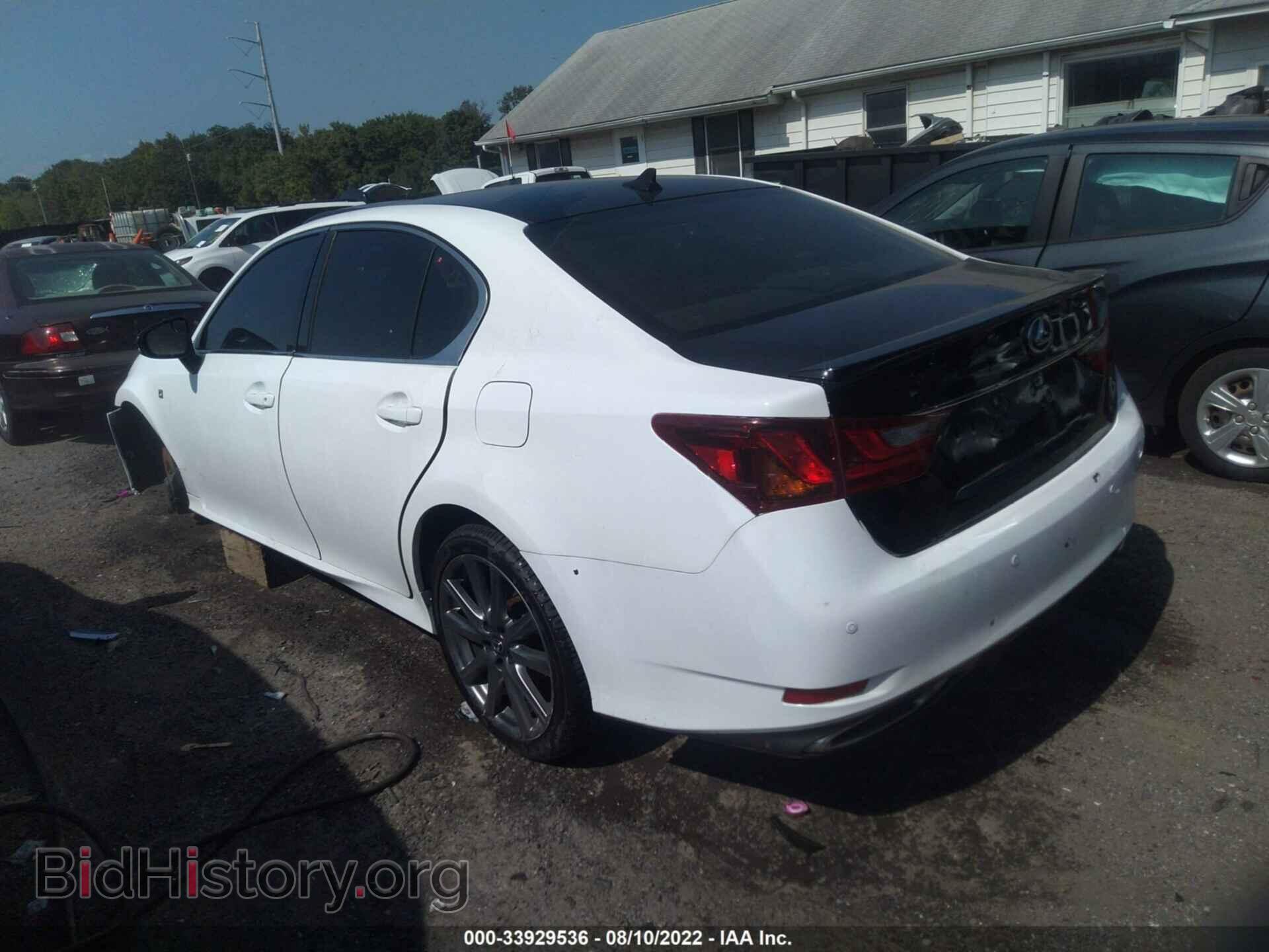 2013 LEXUS GS 350 - VIN: JTHCE1BL9D5010609 - Фото 3