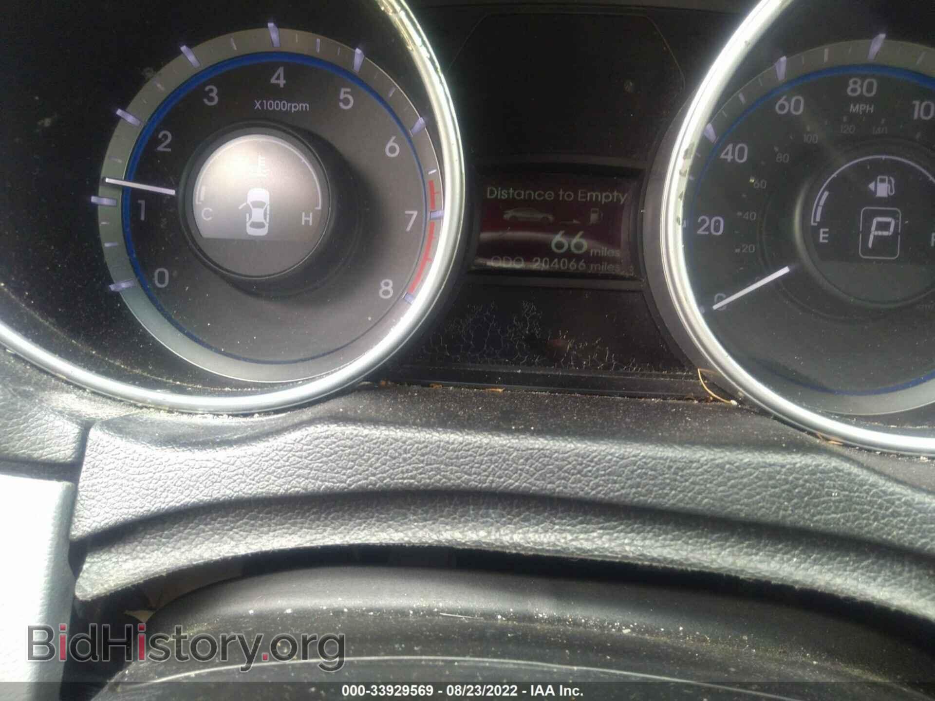2012 HYUNDAI SONATA - VIN: 5NPEB4AC8CH405207 - Фото 7
