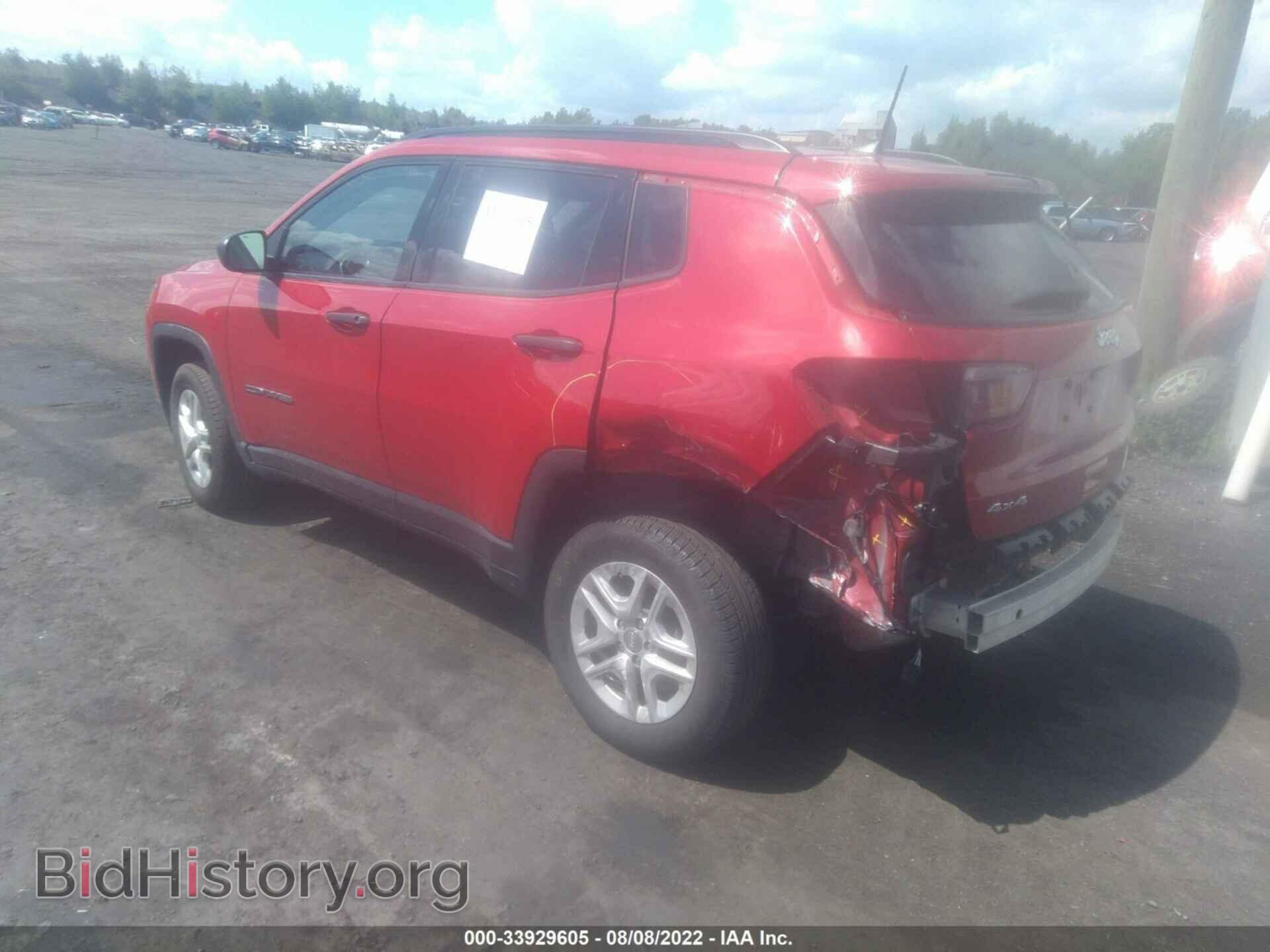 2018 JEEP COMPASS - VIN: 3C4NJDAB3JT212664 - Фото 3