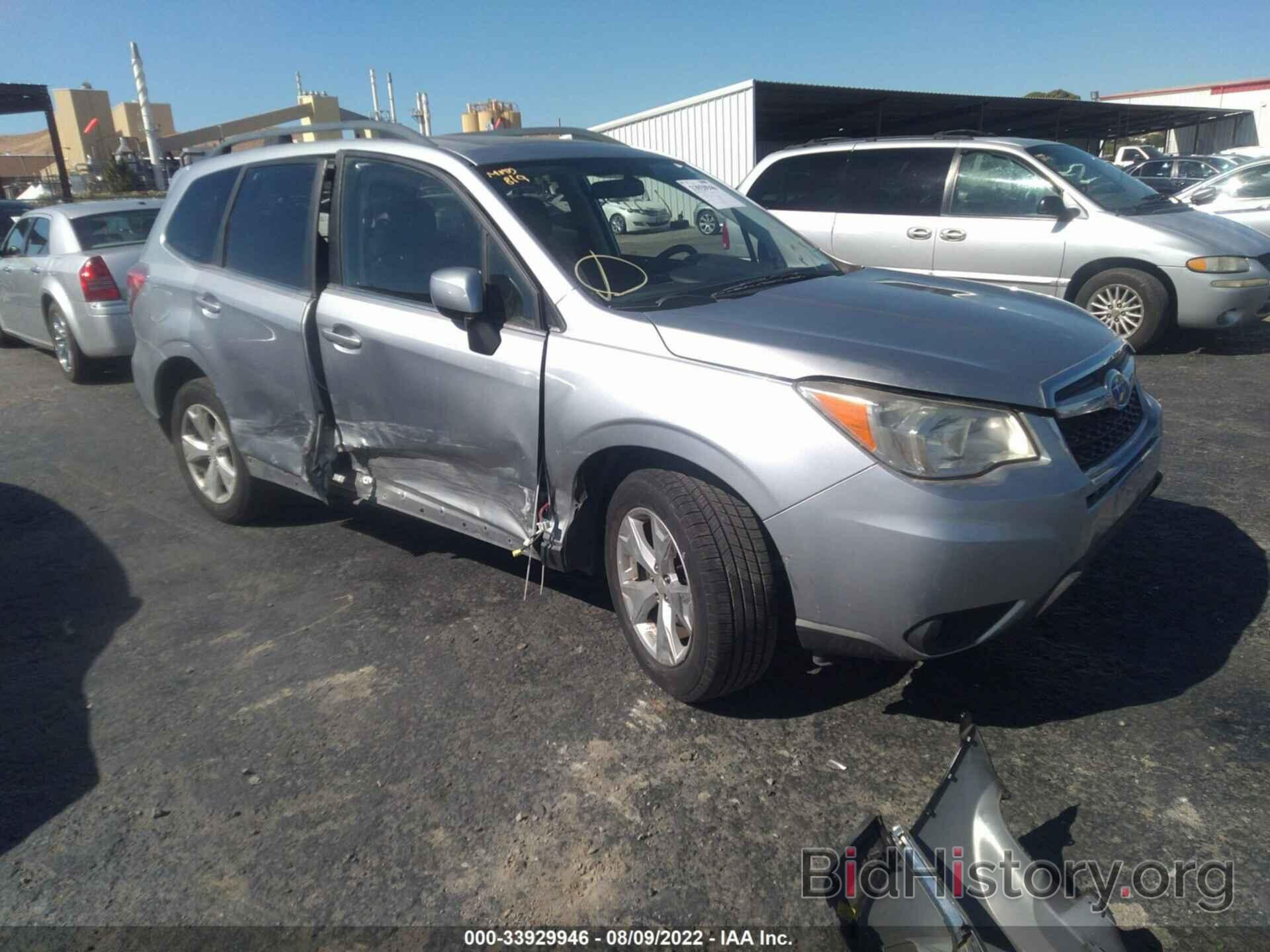 Photo JF2SJAHC7FH519309 - SUBARU FORESTER 2015