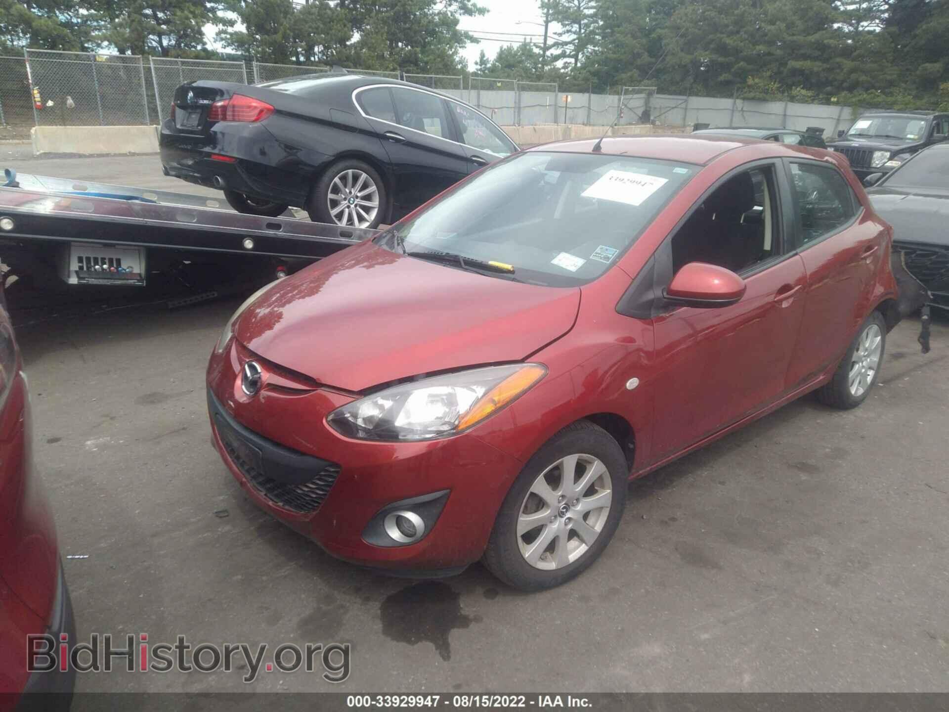 2014 MAZDA MAZDA2 - VIN: JM1DE1LY3E0179300 - Фото 2