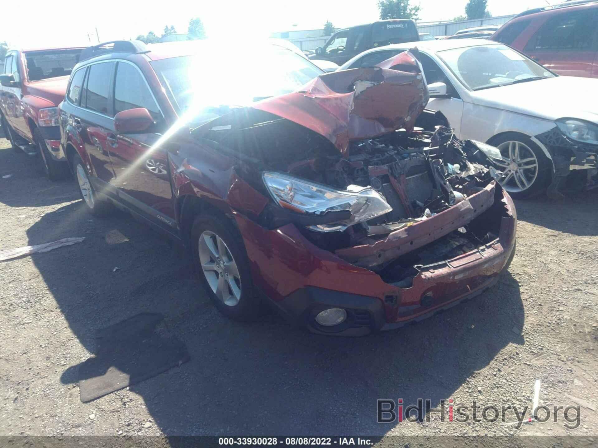 Photo 4S4BRBLC5E3245359 - SUBARU OUTBACK 2014