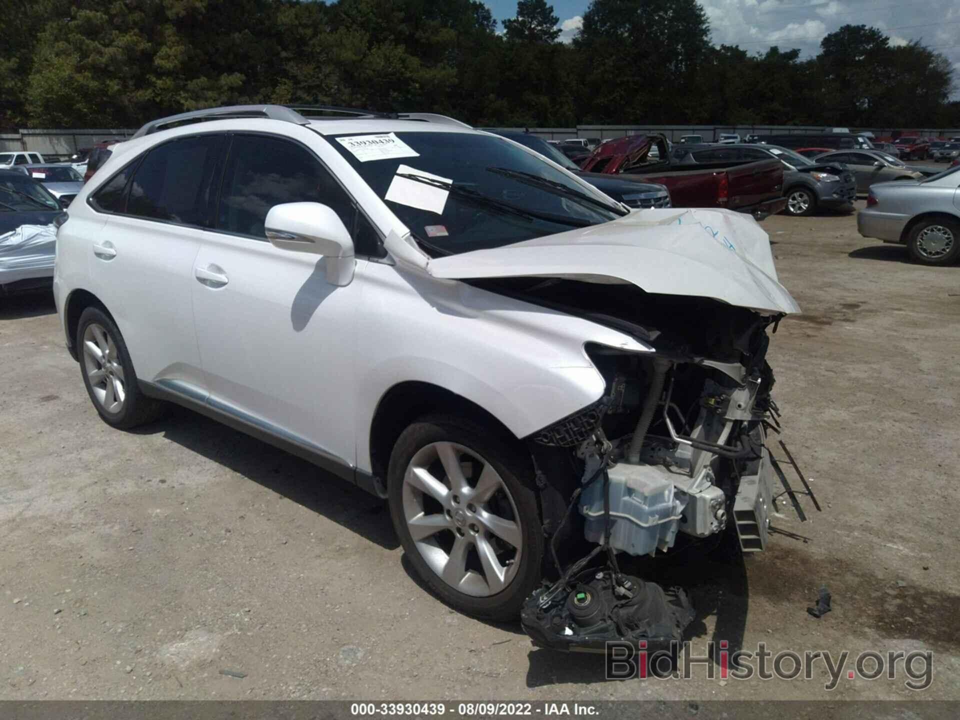 Photo 2T2BK1BA2AC069824 - LEXUS RX 350 2010