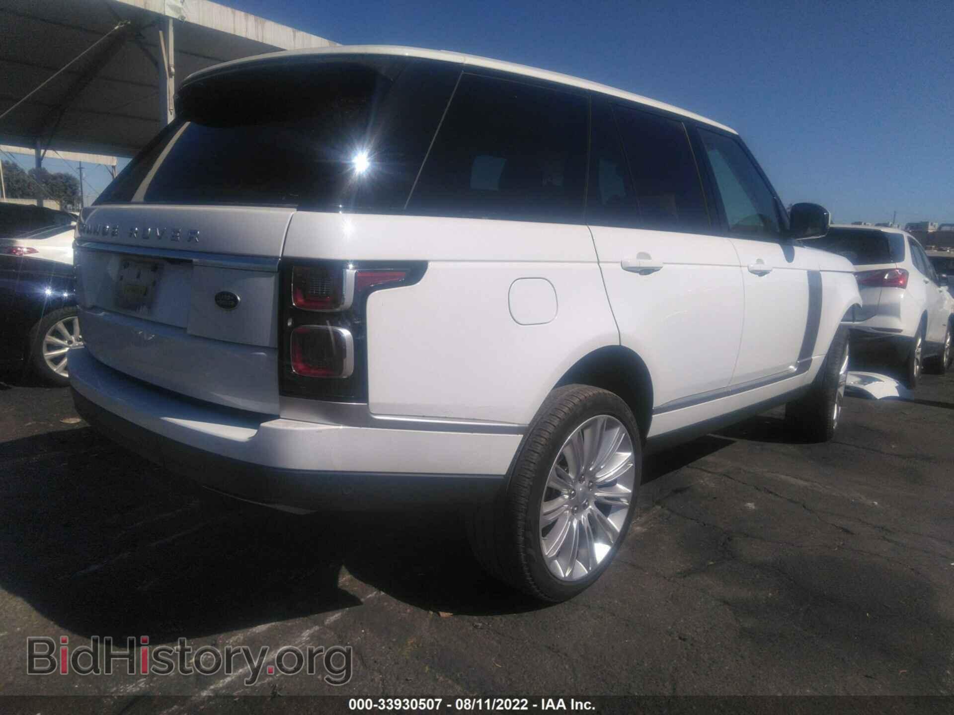 2020 LAND ROVER RANGE ROVER - VIN: SALGS2RU9LA586229 - Фото 4