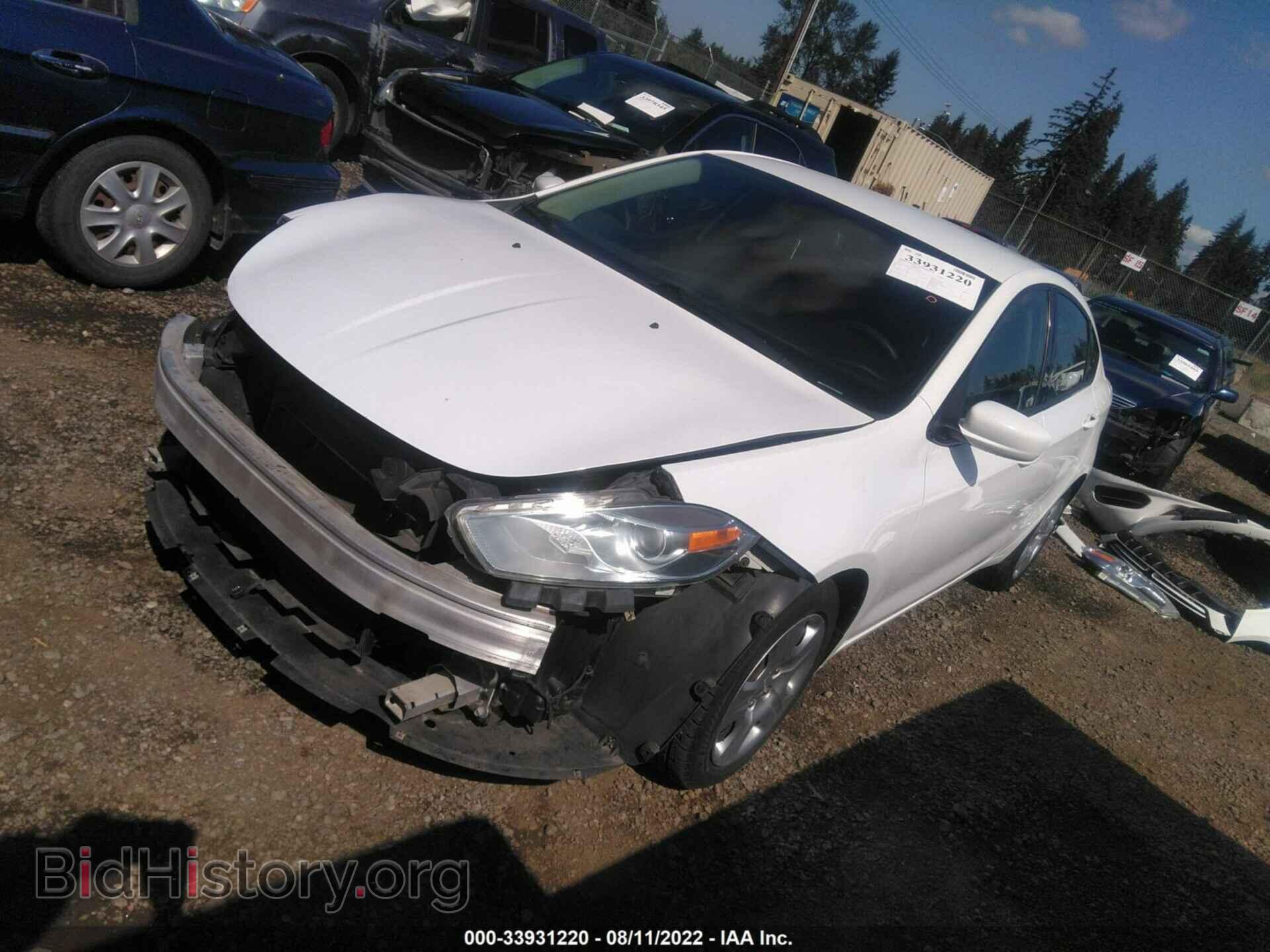 2015 DODGE DART - VIN: 1C3CDFAA3FD277629 - Фото 2
