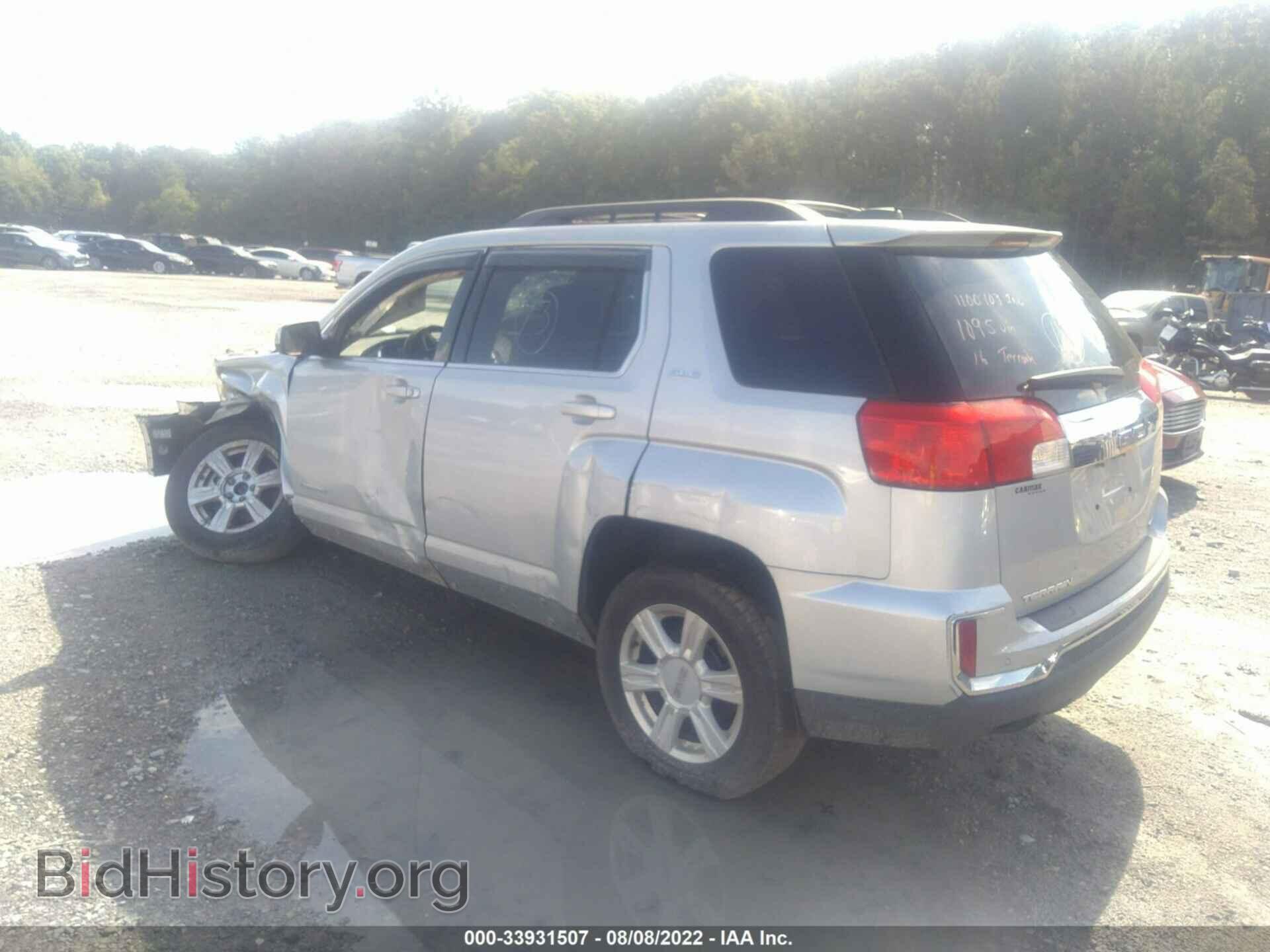 2016 GMC TERRAIN - VIN: 2GKFLTEK6G6201095 - Фото 3